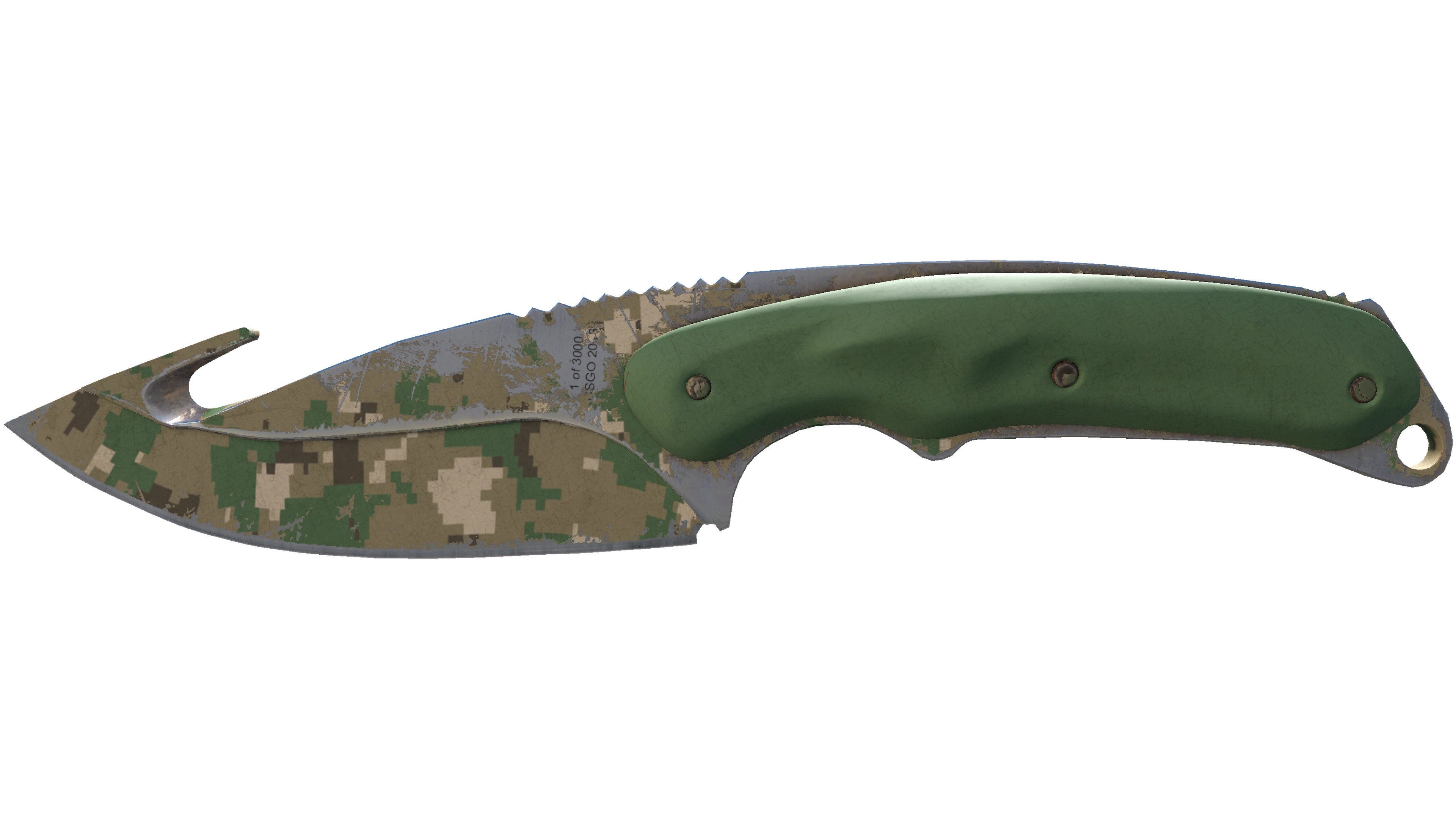 ★ StatTrak™ Gut Knife | Forest DDPAT (Field-Tested) thumbnail