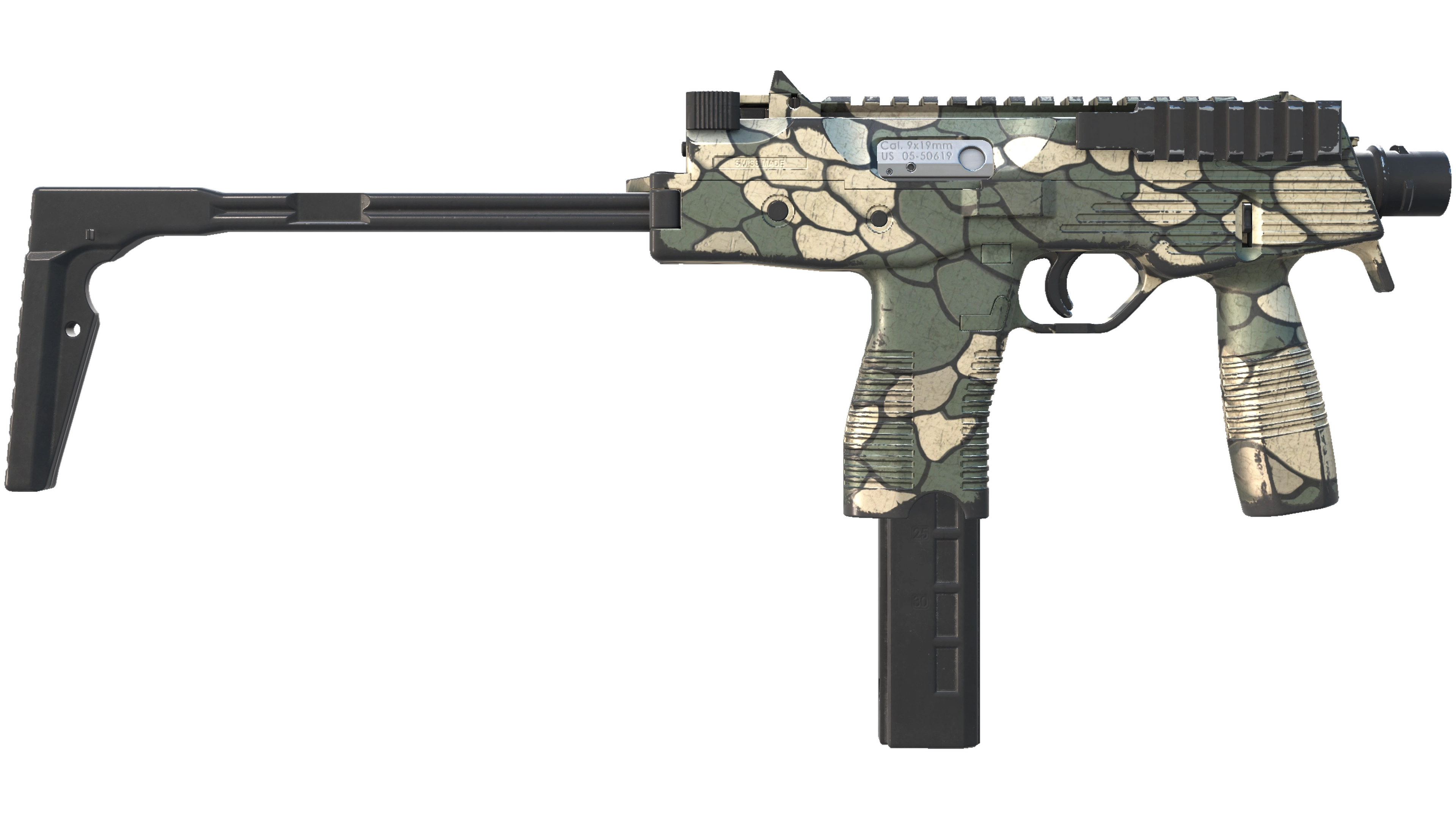 StatTrak™ MP9 | Sand Scale (Well-Worn) thumbnail