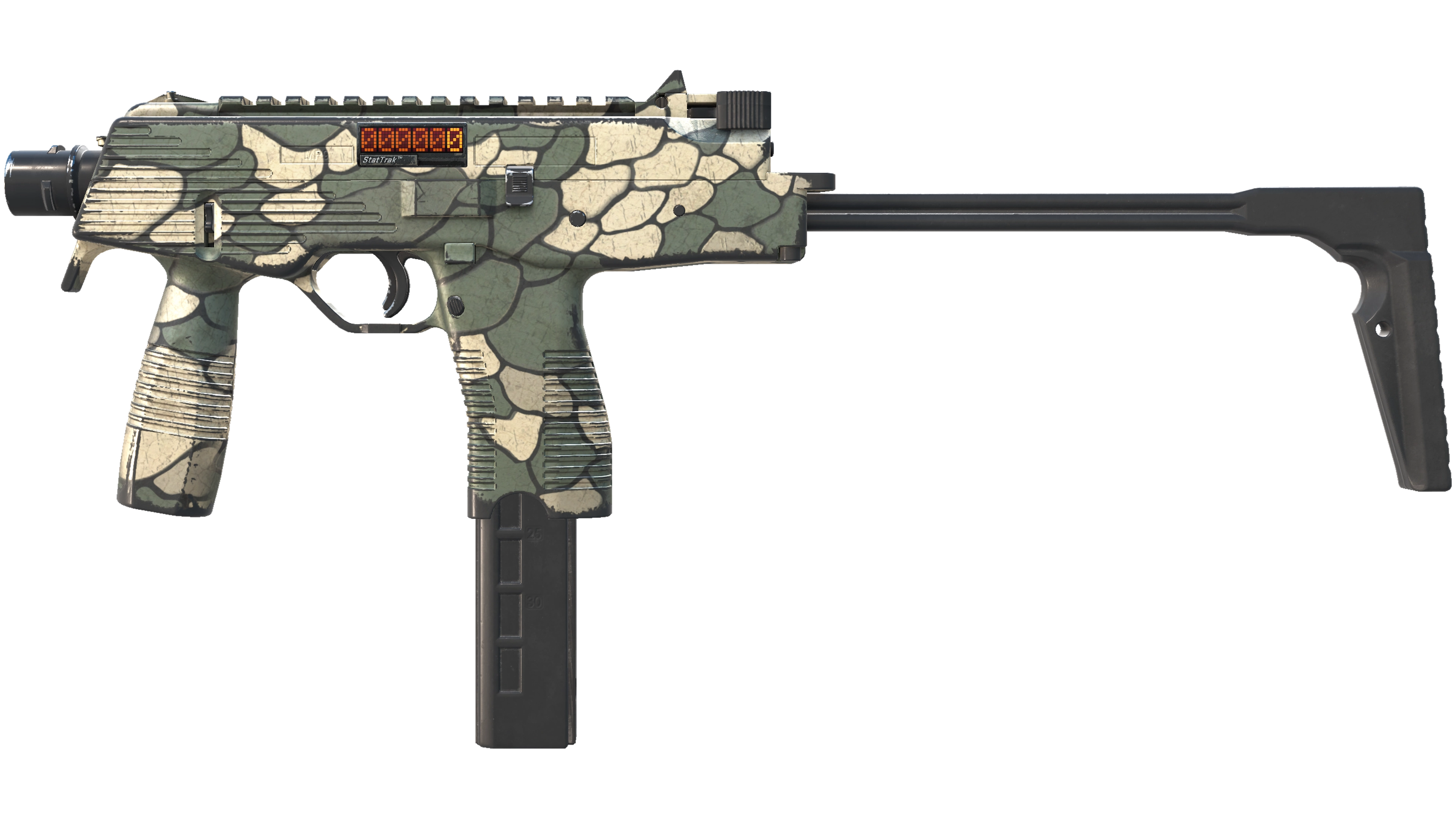 StatTrak™ MP9 | Sand Scale (Well-Worn)