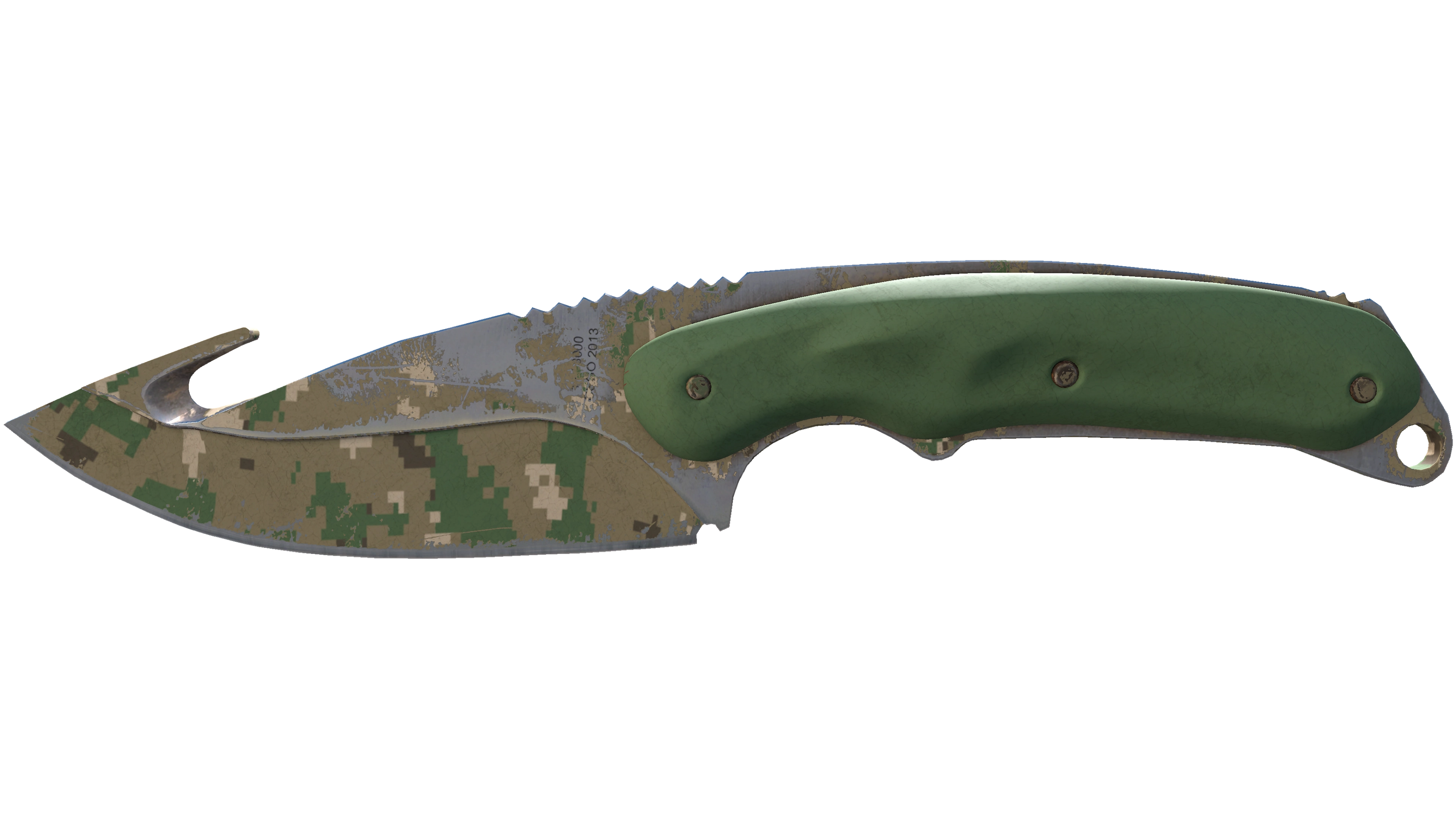 ★ StatTrak™ Gut Knife | Forest DDPAT (Field-Tested) thumbnail