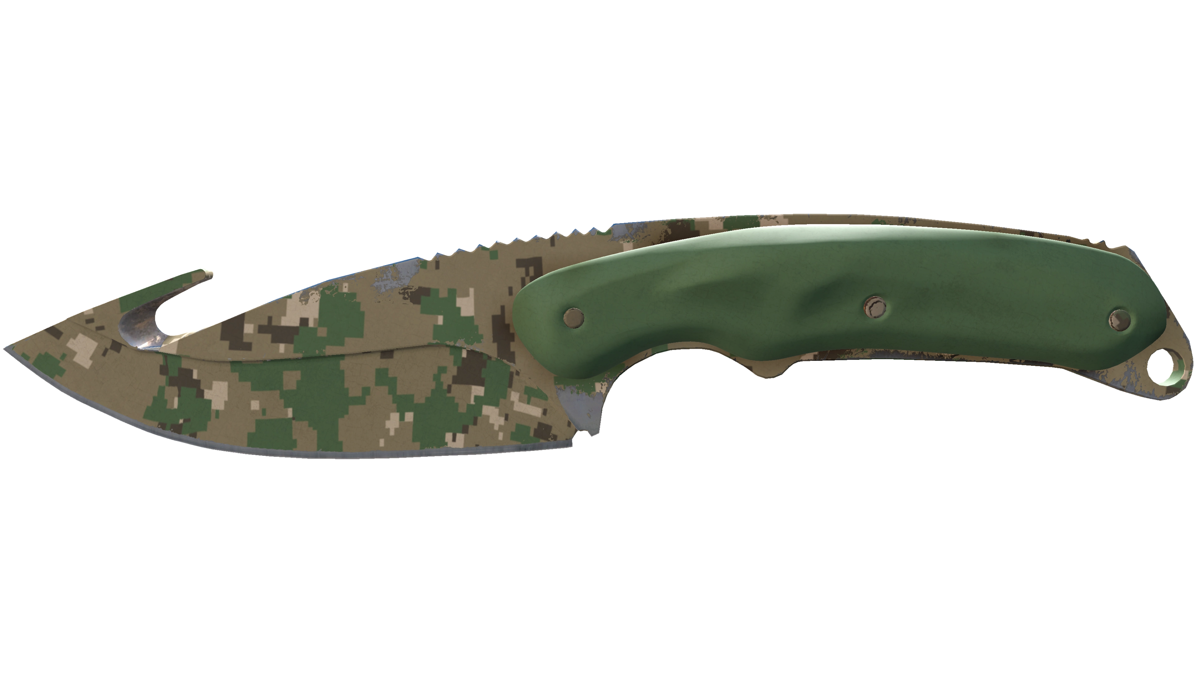 ★ StatTrak™ Gut Knife | Forest DDPAT (Minimal Wear) thumbnail