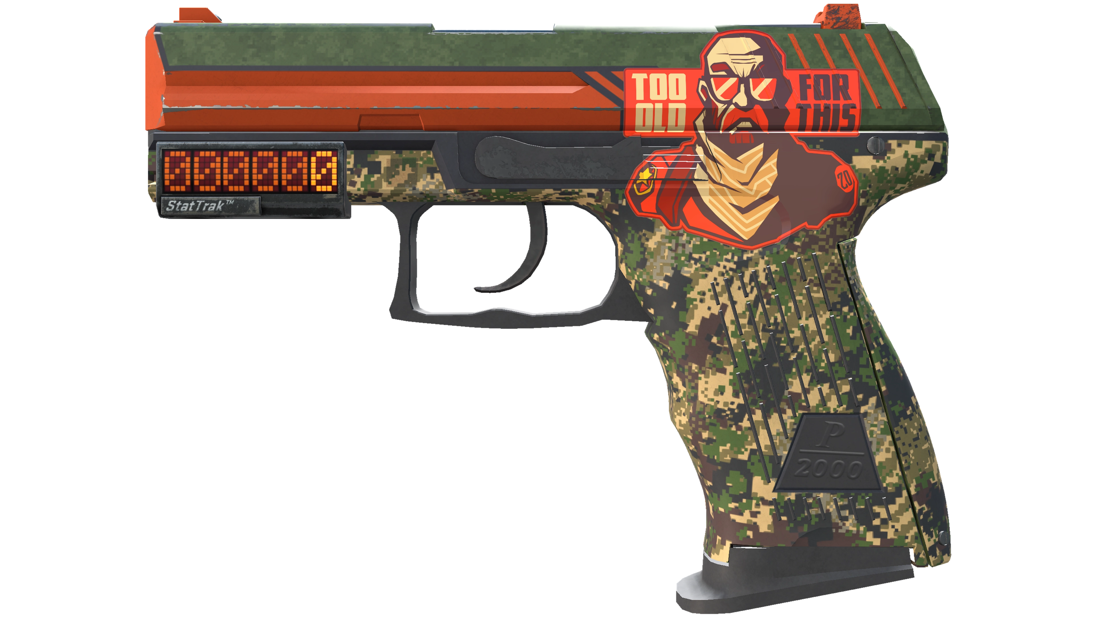 StatTrak™ P2000 | Woodsman (Factory New)