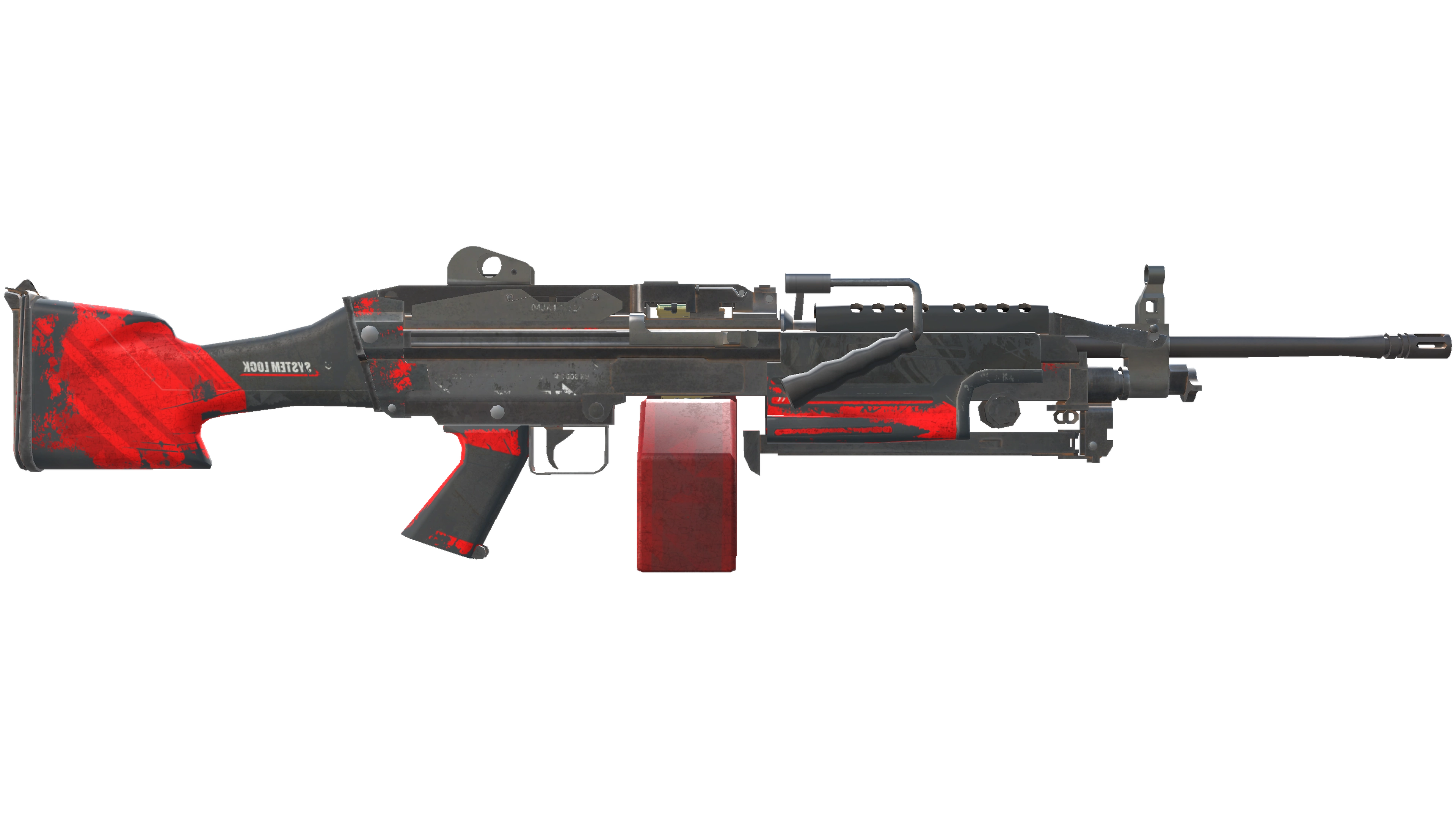 StatTrak™ M249 | System Lock (Battle-Scarred) thumbnail