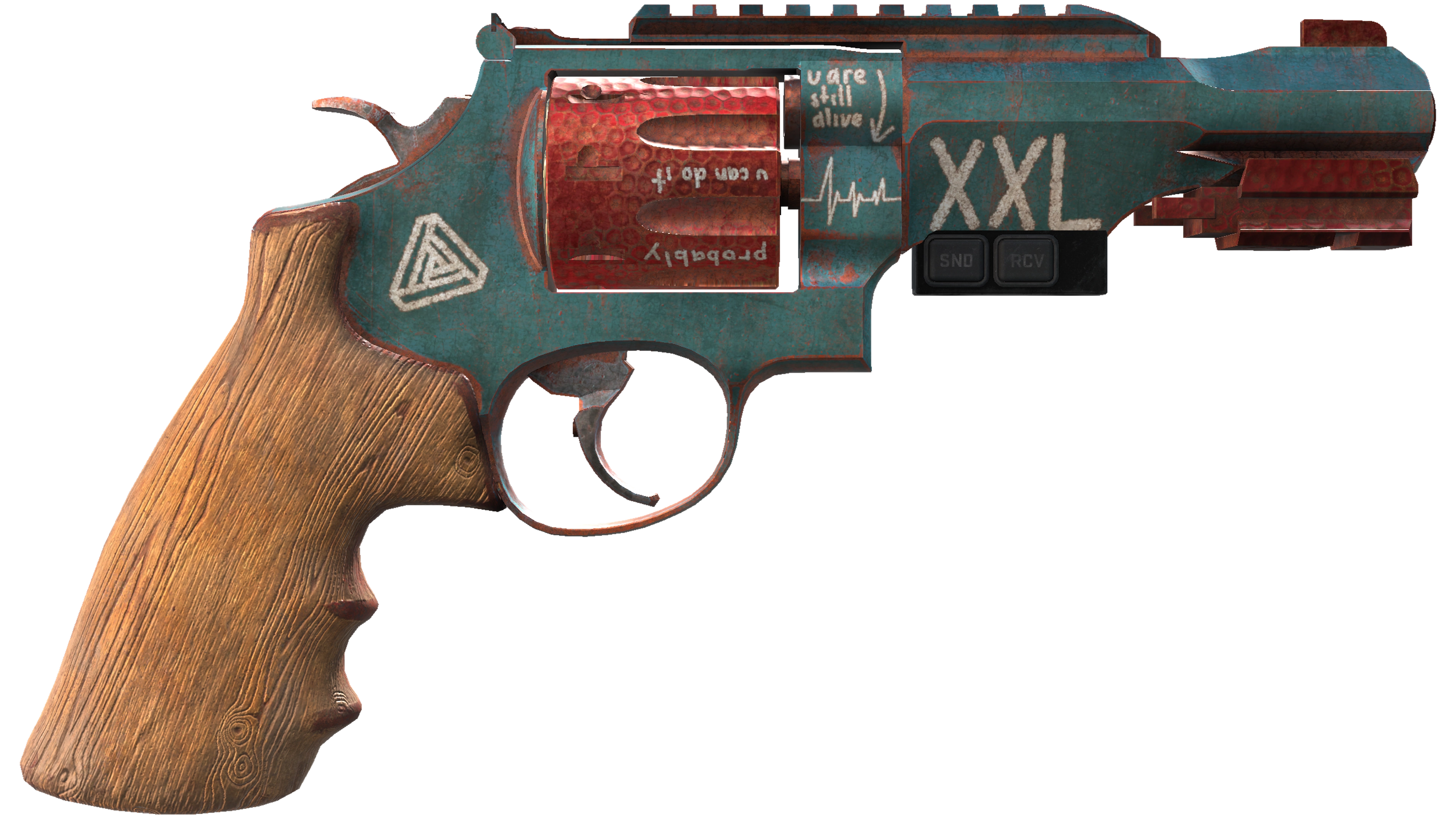 StatTrak™ R8 Revolver | Junk Yard (Well-Worn) thumbnail