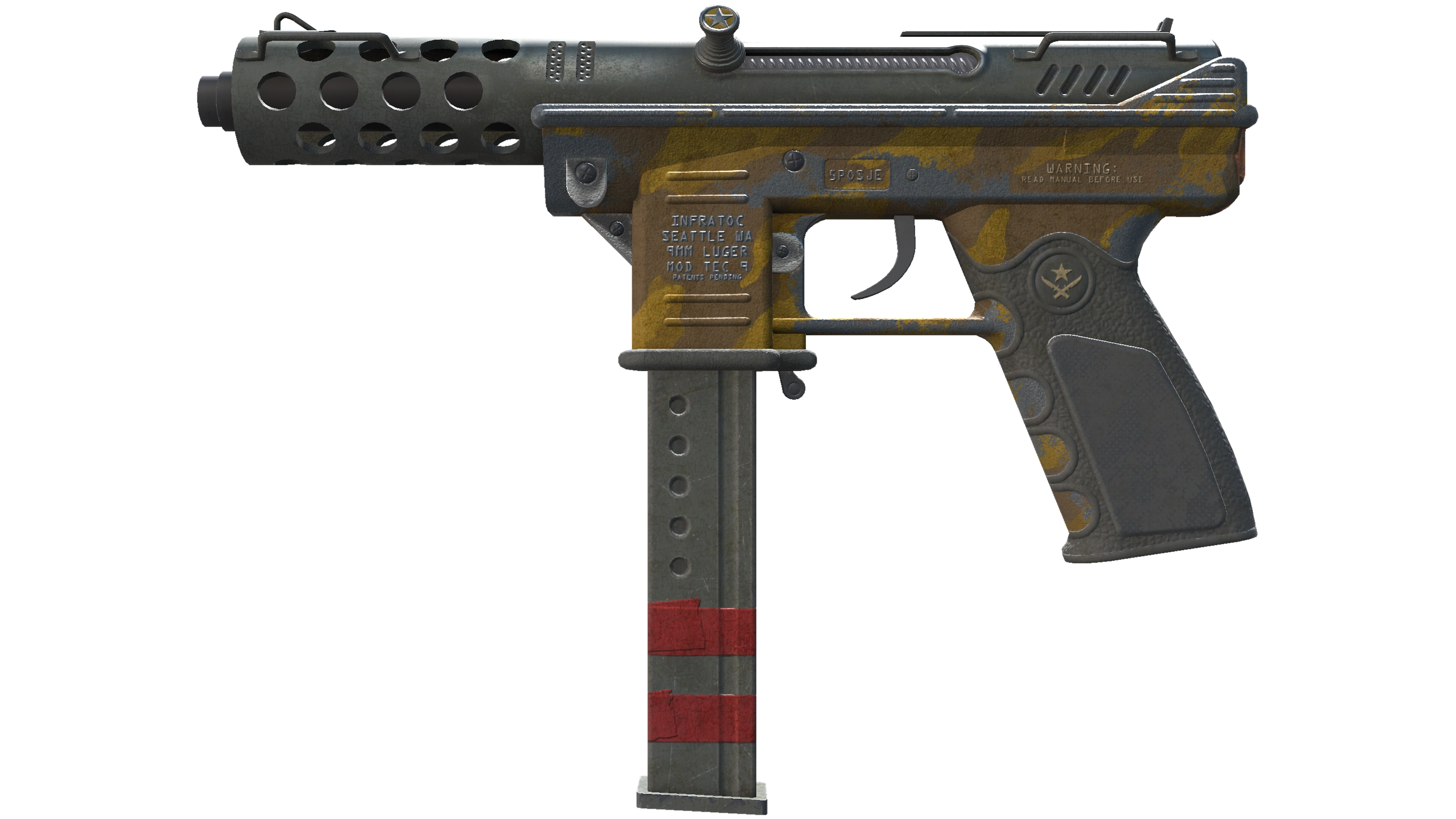 Tec-9 | Brother (Battle-Scarred)