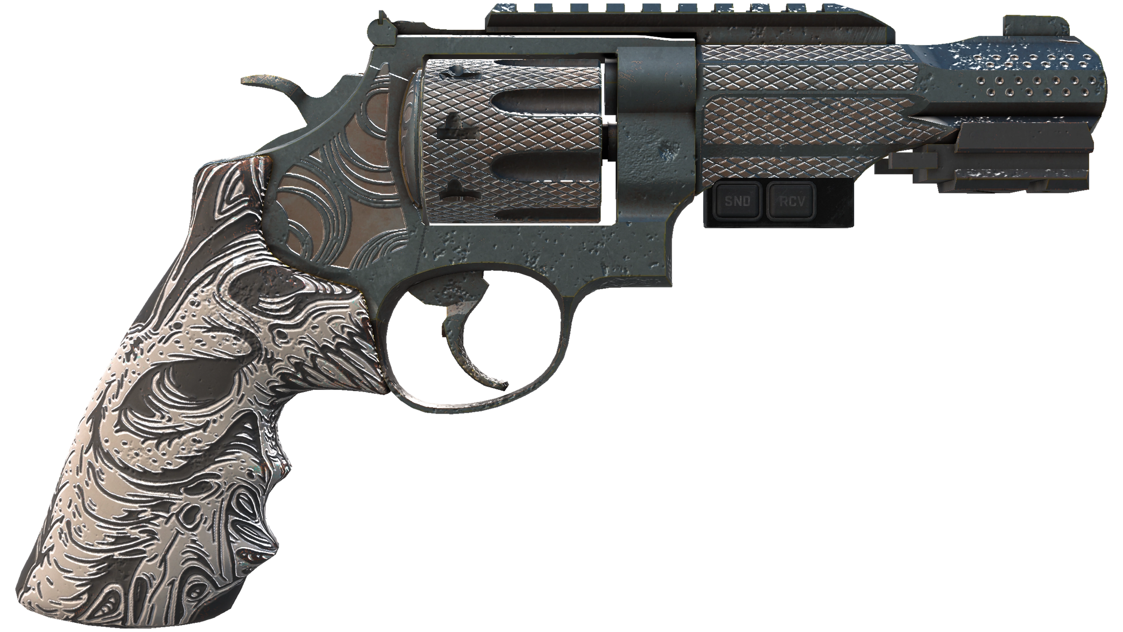 StatTrak™ R8 Revolver | Bone Forged (Minimal Wear) thumbnail