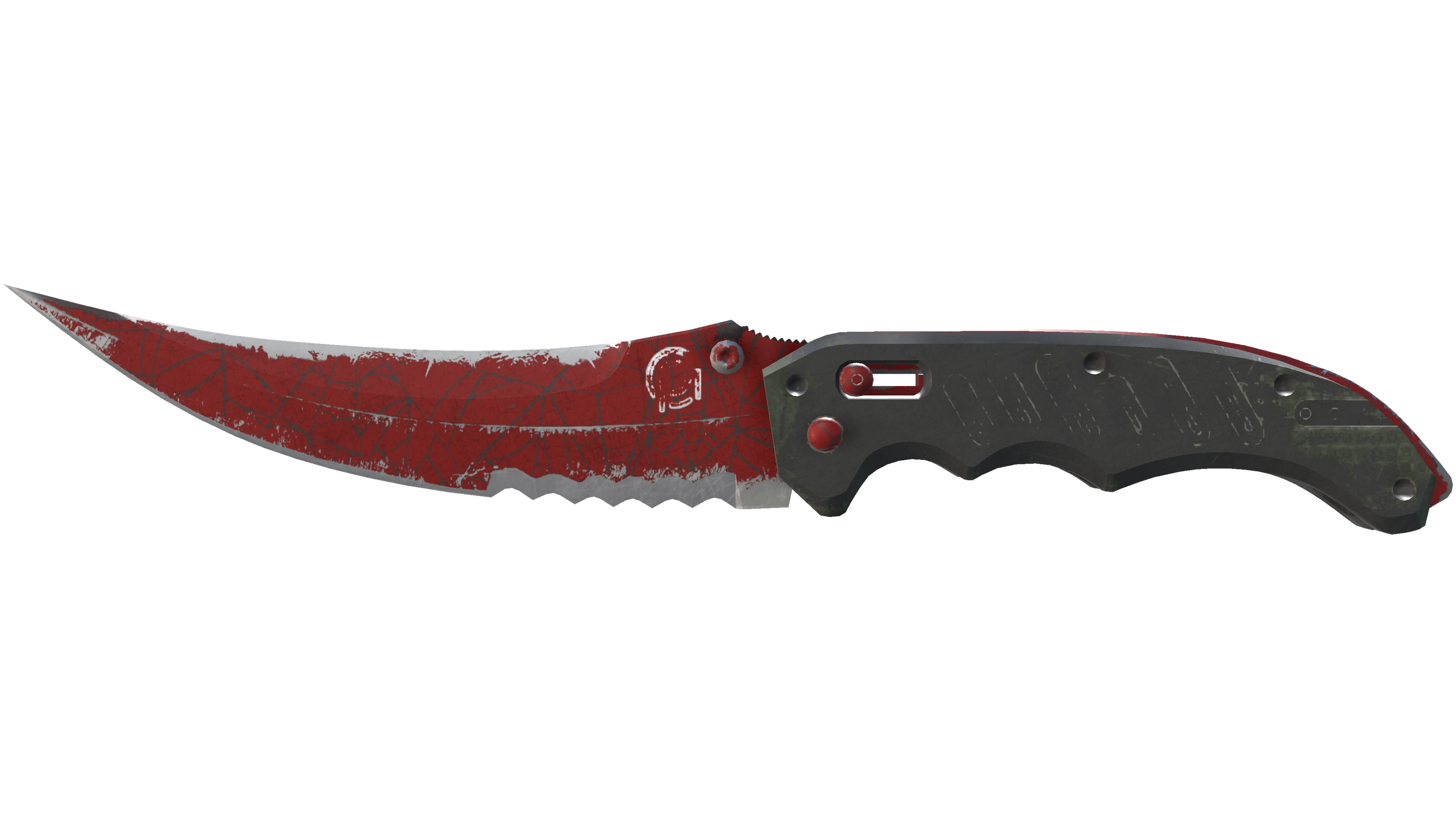 ★ StatTrak™ Flip Knife | Crimson Web (Battle-Scarred) thumbnail