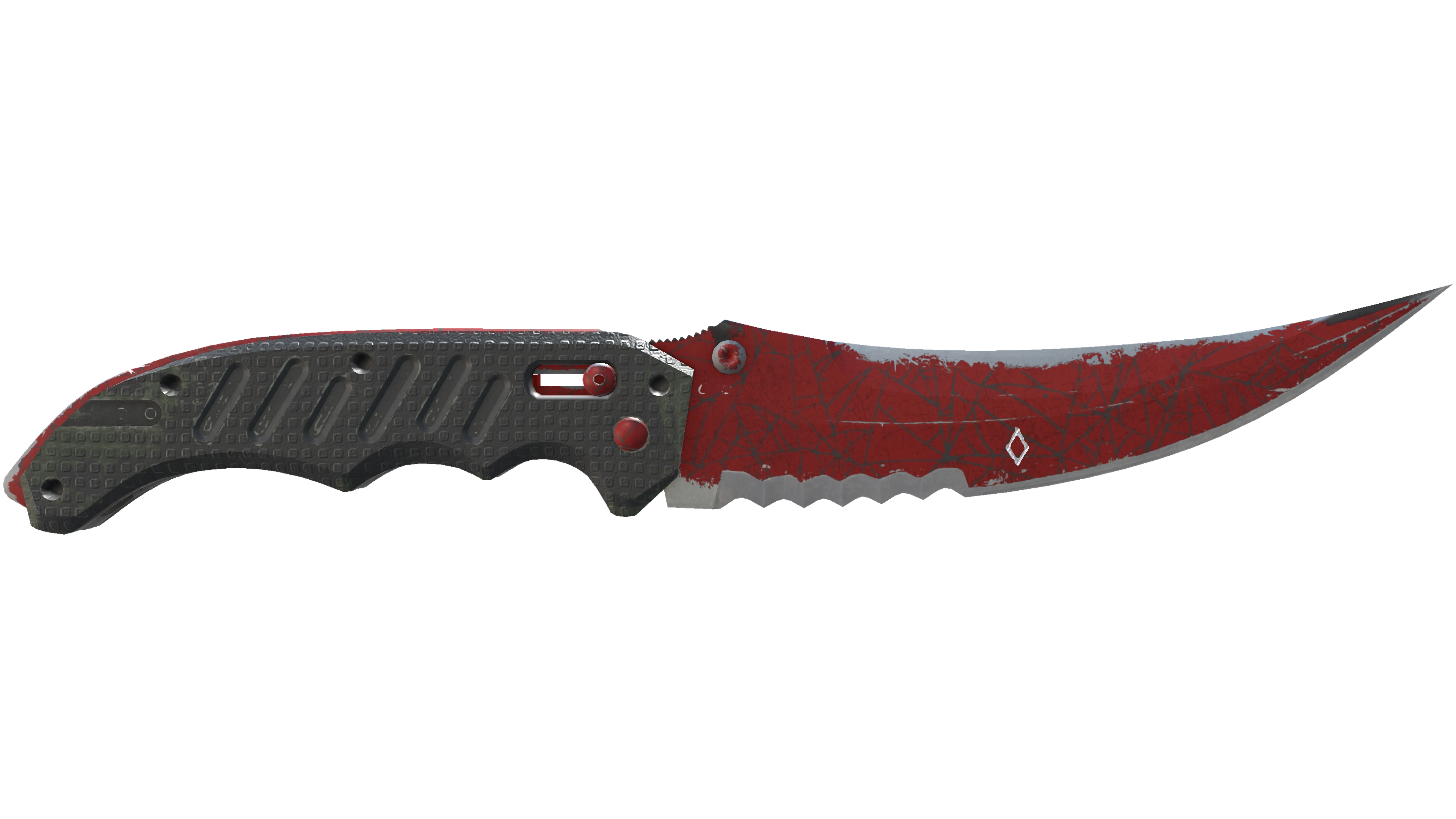 ★ StatTrak™ Flip Knife | Crimson Web (Battle-Scarred) thumbnail