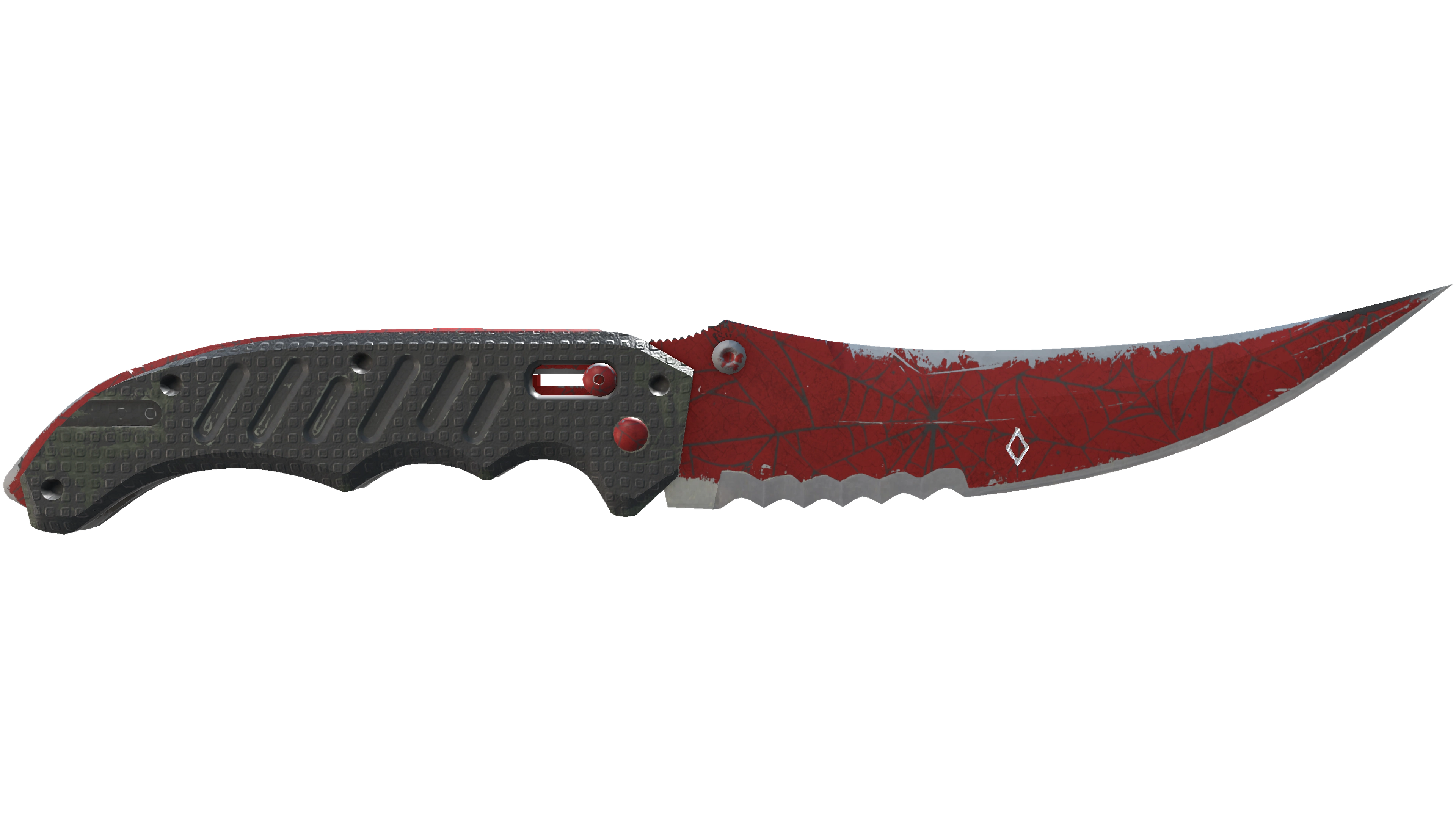 ★ StatTrak™ Flip Knife | Crimson Web (Battle-Scarred) thumbnail