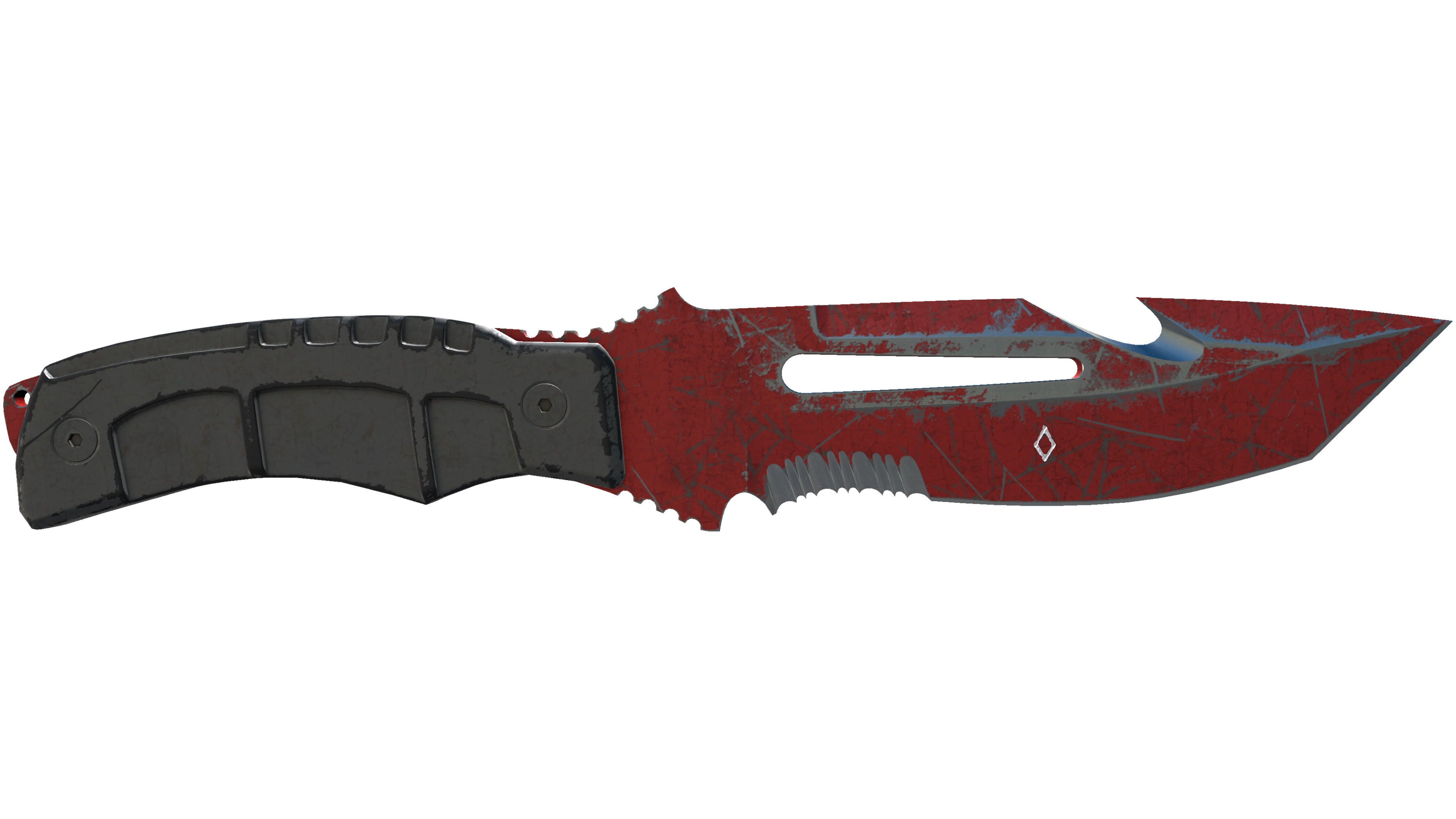★ StatTrak™ Survival Knife | Crimson Web (Battle-Scarred)