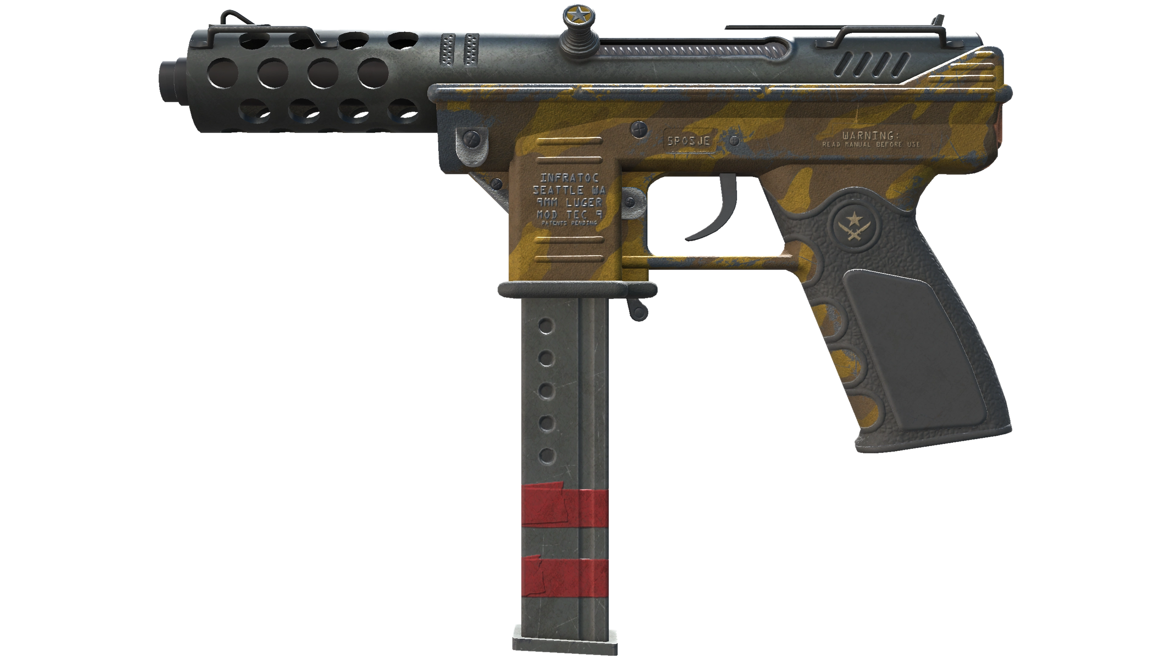 Tec-9 | Brother (Battle-Scarred)