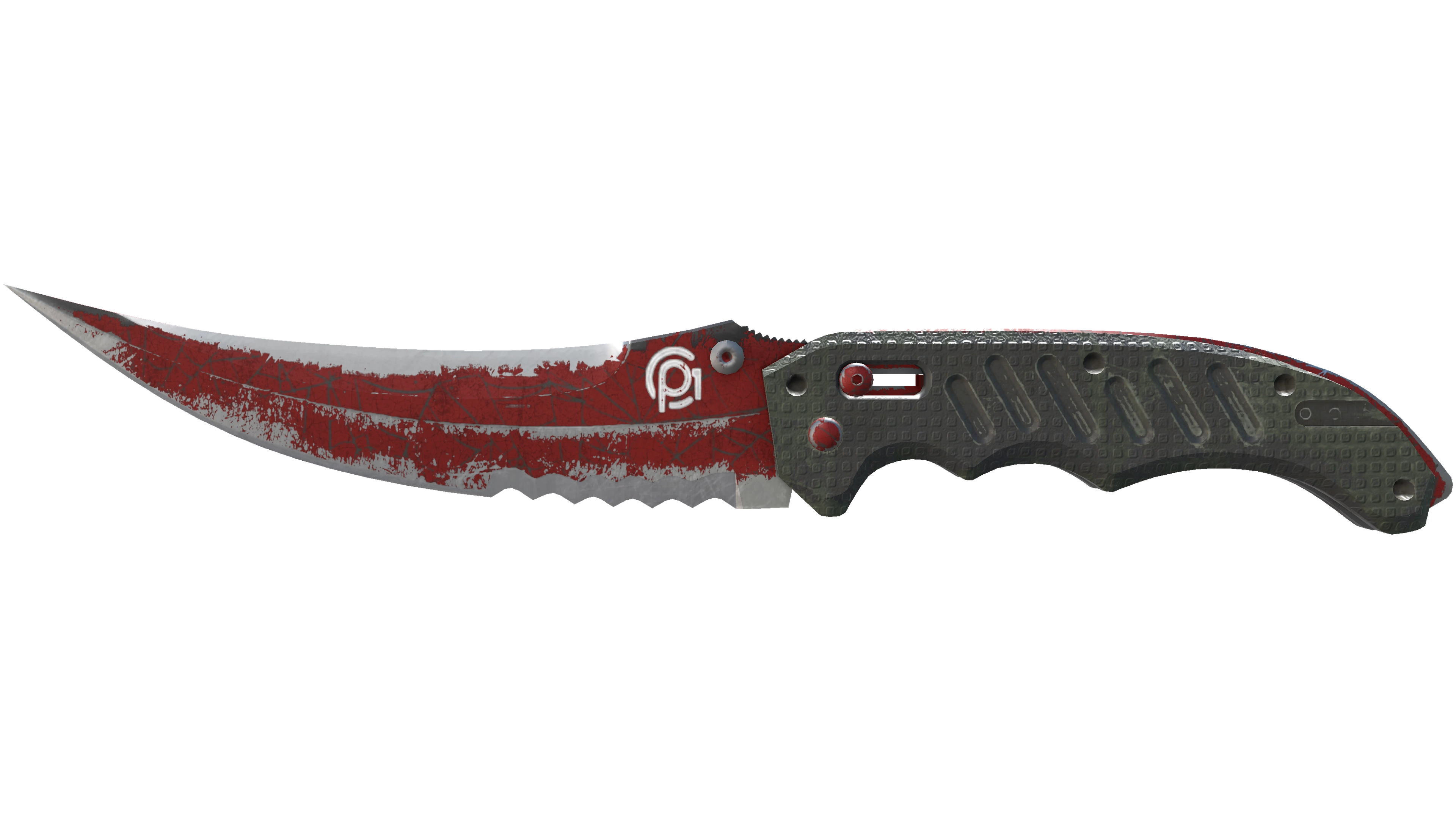 ★ StatTrak™ Flip Knife | Crimson Web (Battle-Scarred) thumbnail