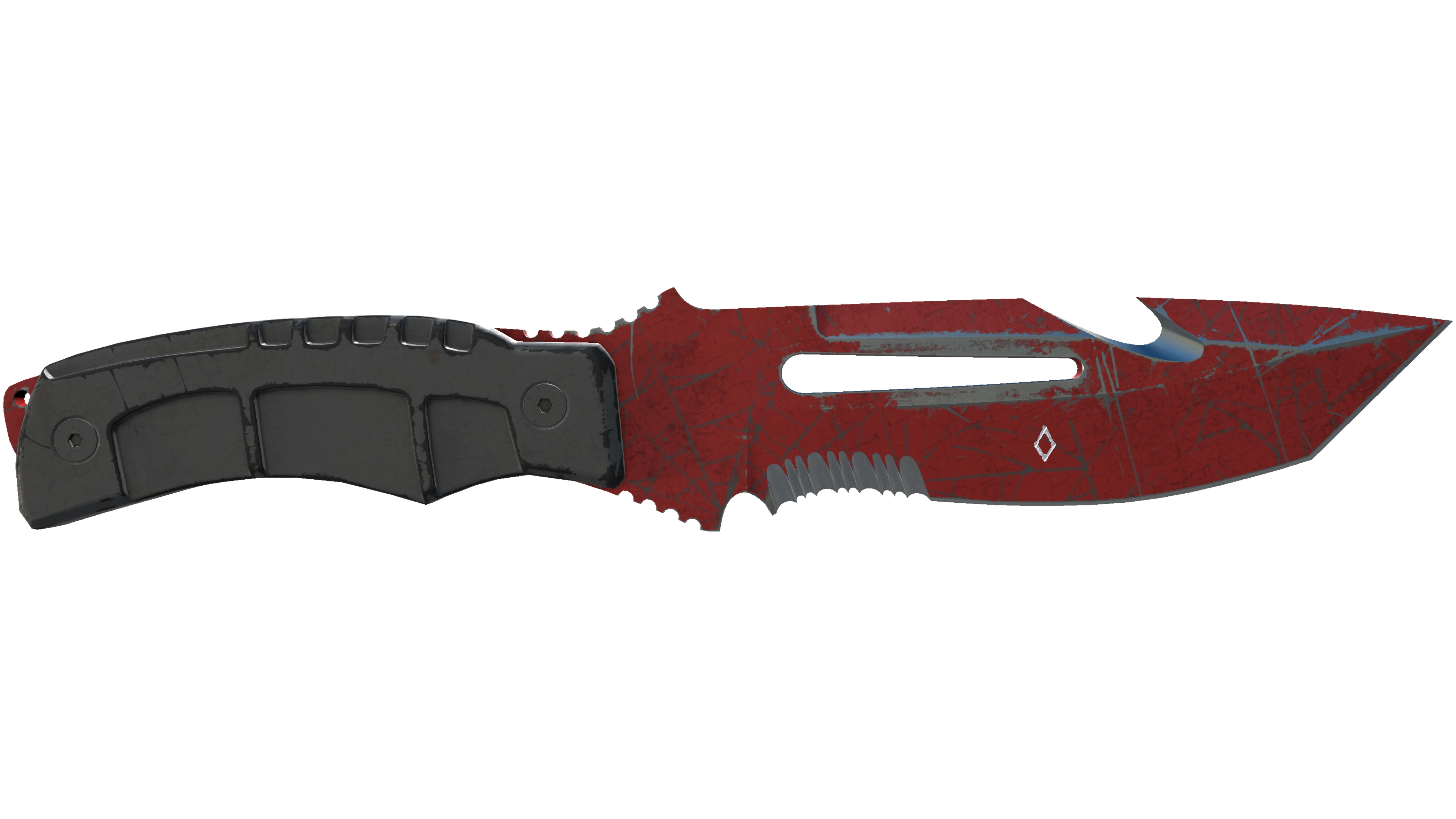 ★ StatTrak™ Survival Knife | Crimson Web (Battle-Scarred)