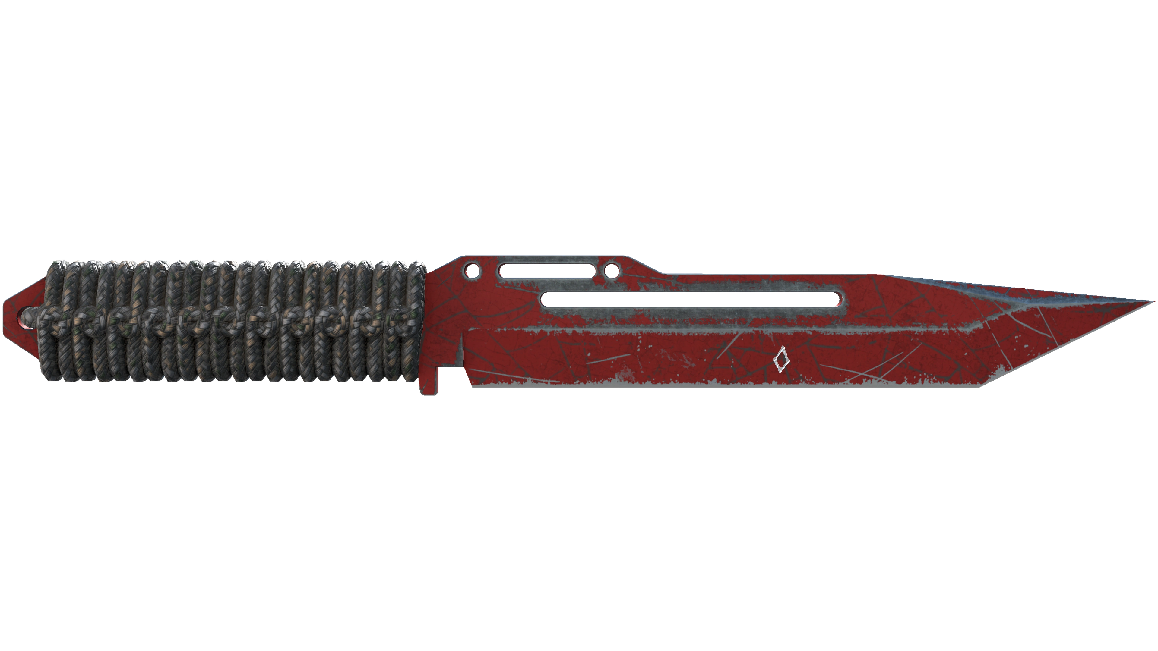 ★ StatTrak™ Paracord Knife | Crimson Web (Battle-Scarred)