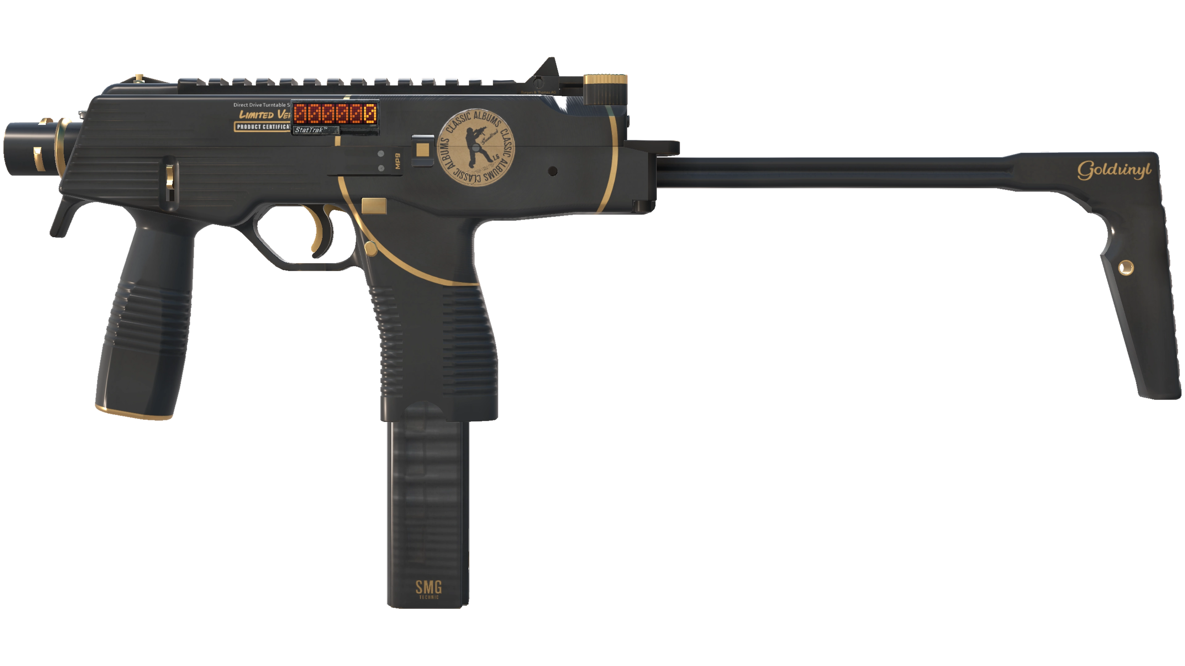 StatTrak™ MP9 | Broken Record (Factory New)