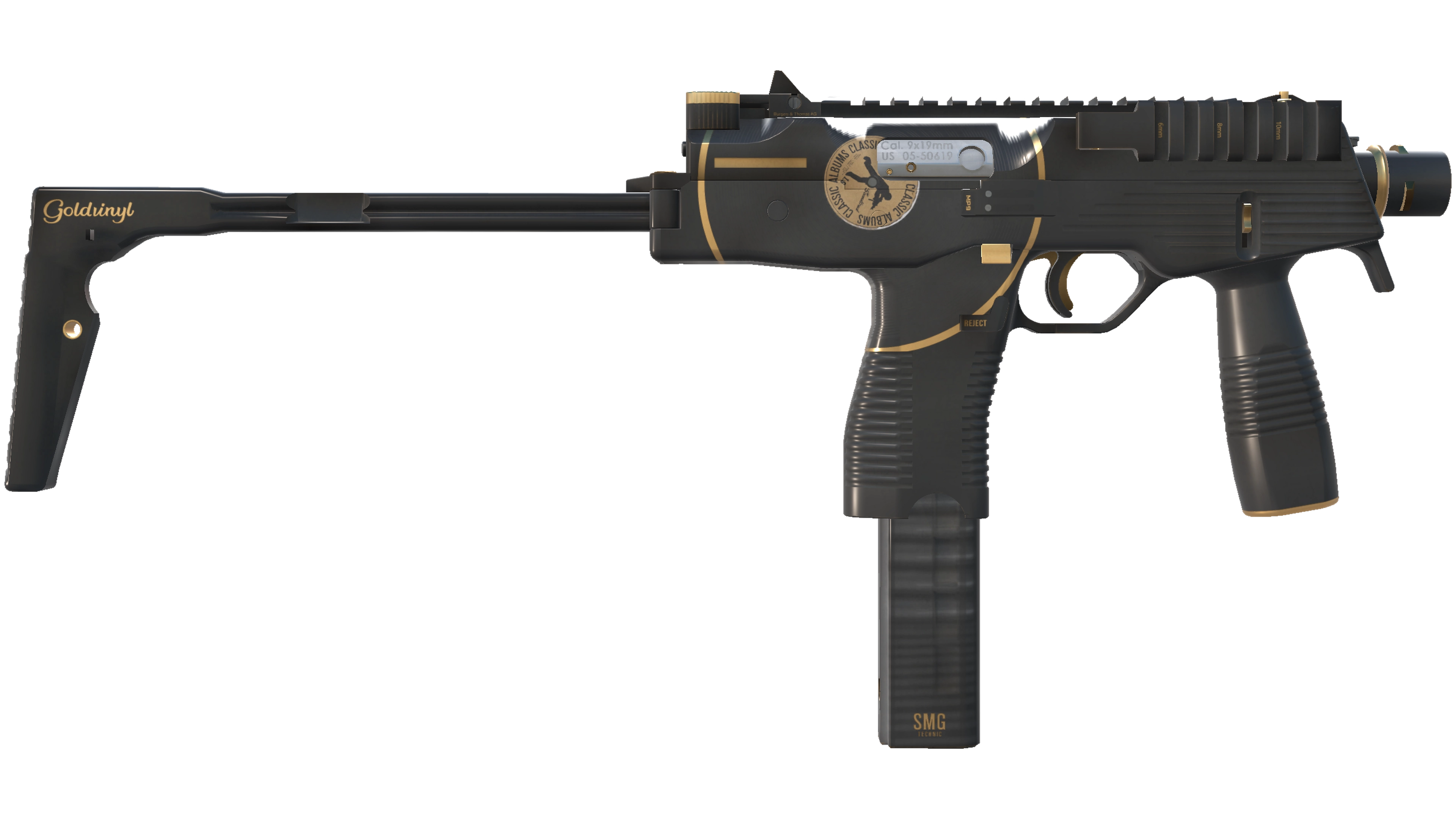 Miniatura de StatTrak™ MP9 | Broken Record (Factory New)