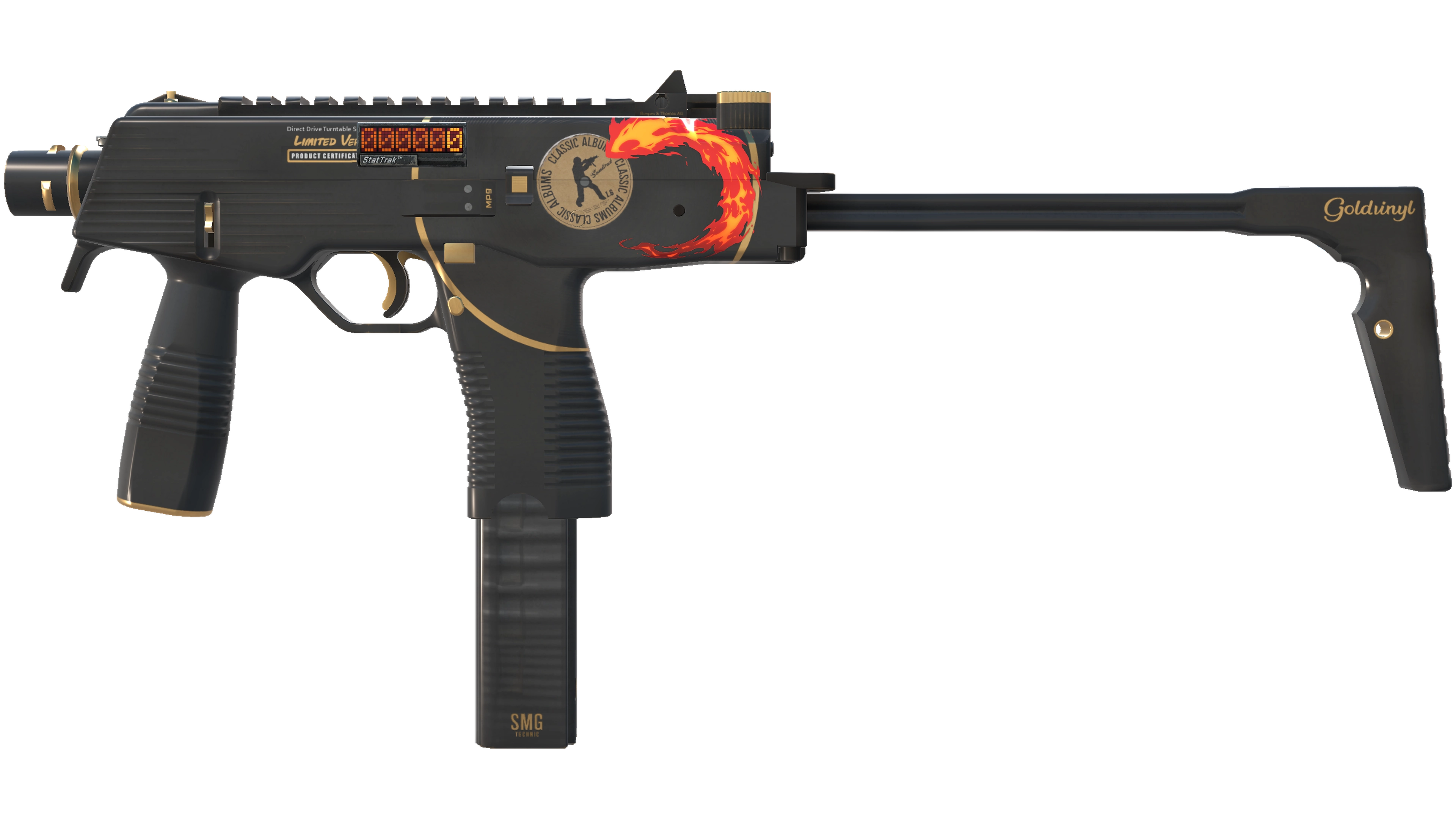 StatTrak™ MP9 | Broken Record (Factory New)