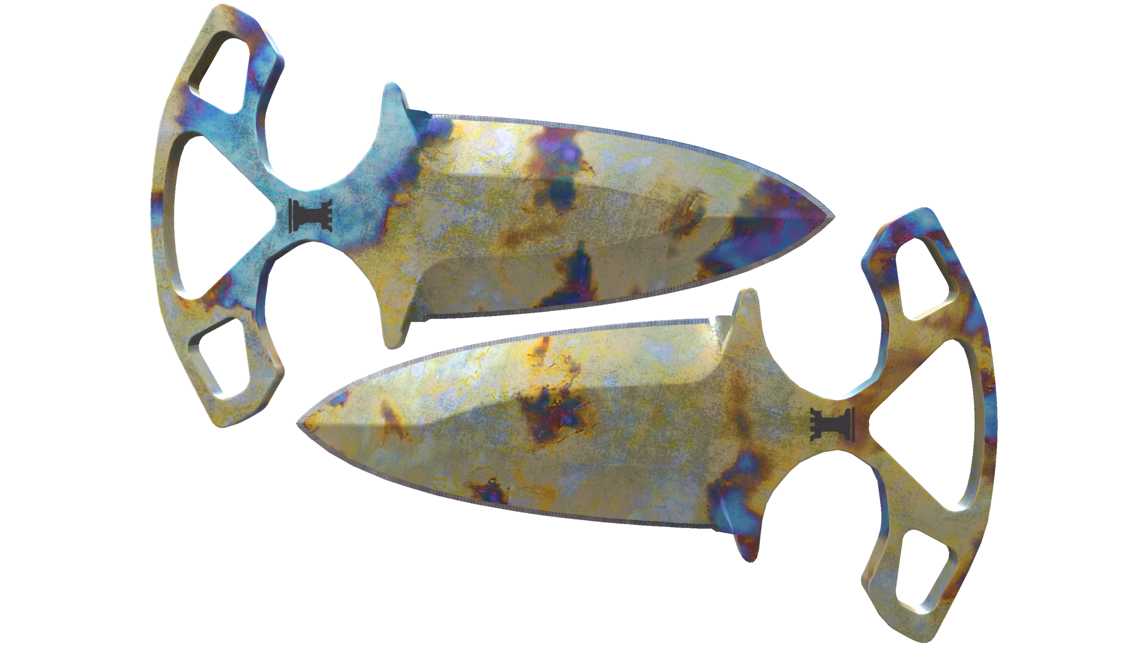 ★ Shadow Daggers | Case Hardened (Well-Worn) thumbnail