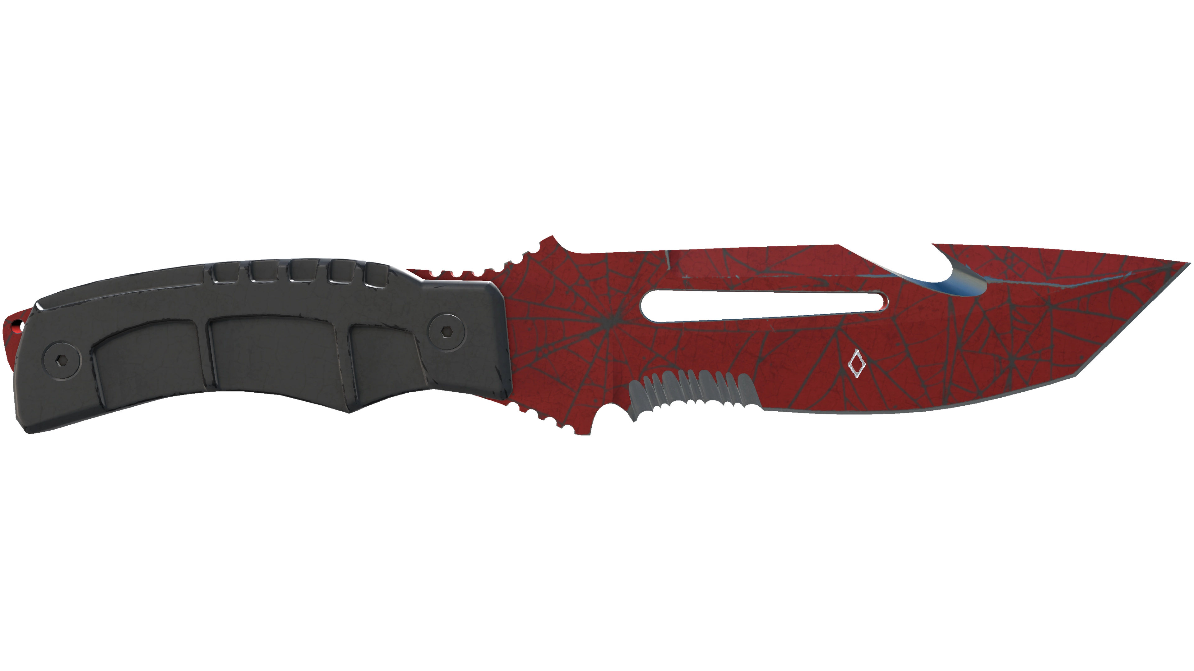 ★ StatTrak™ Survival Knife | Crimson Web (Battle-Scarred)
