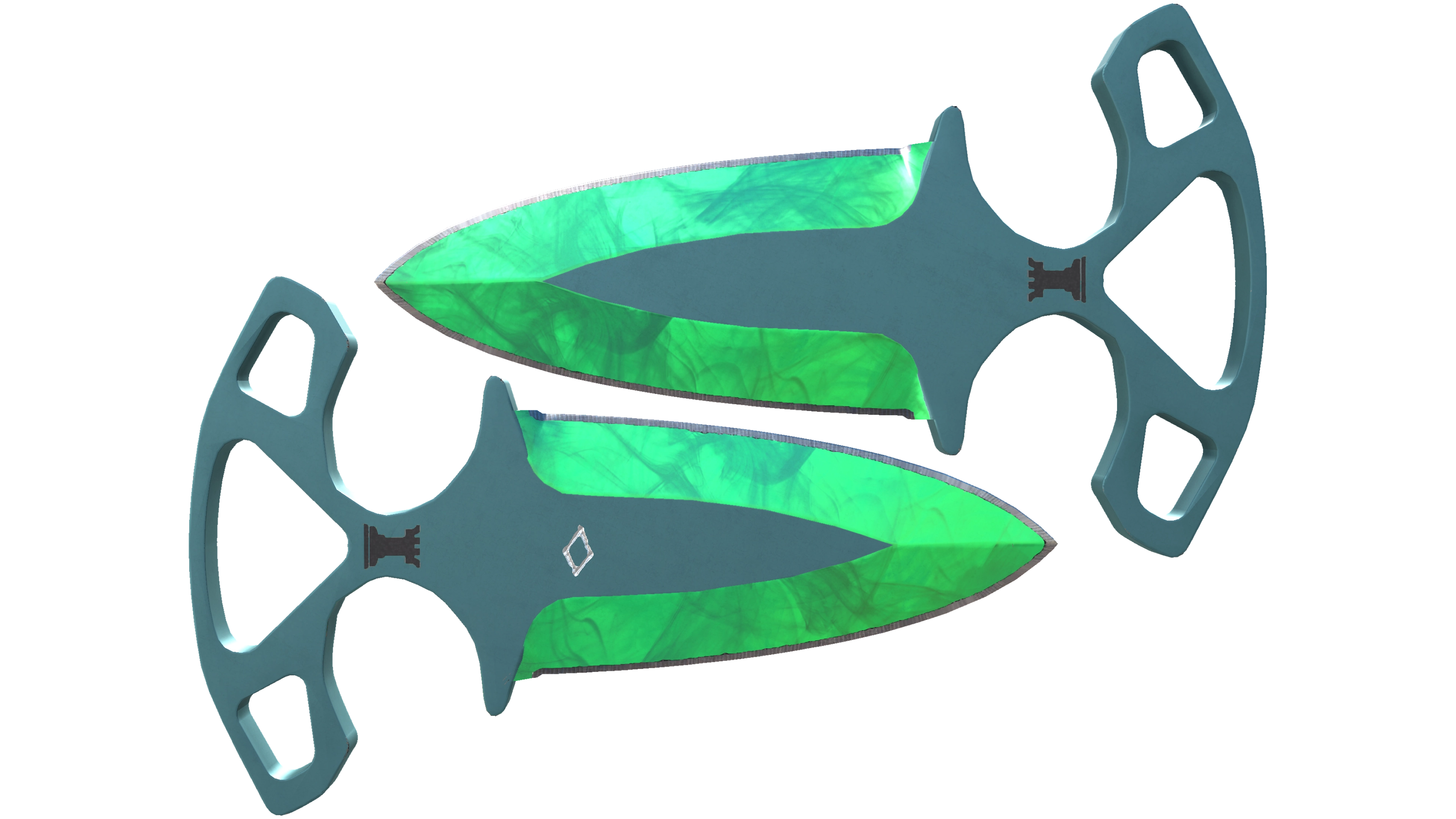 صورة مصغرة لـ ★ StatTrak™ Shadow Daggers | Gamma Doppler (Factory New)