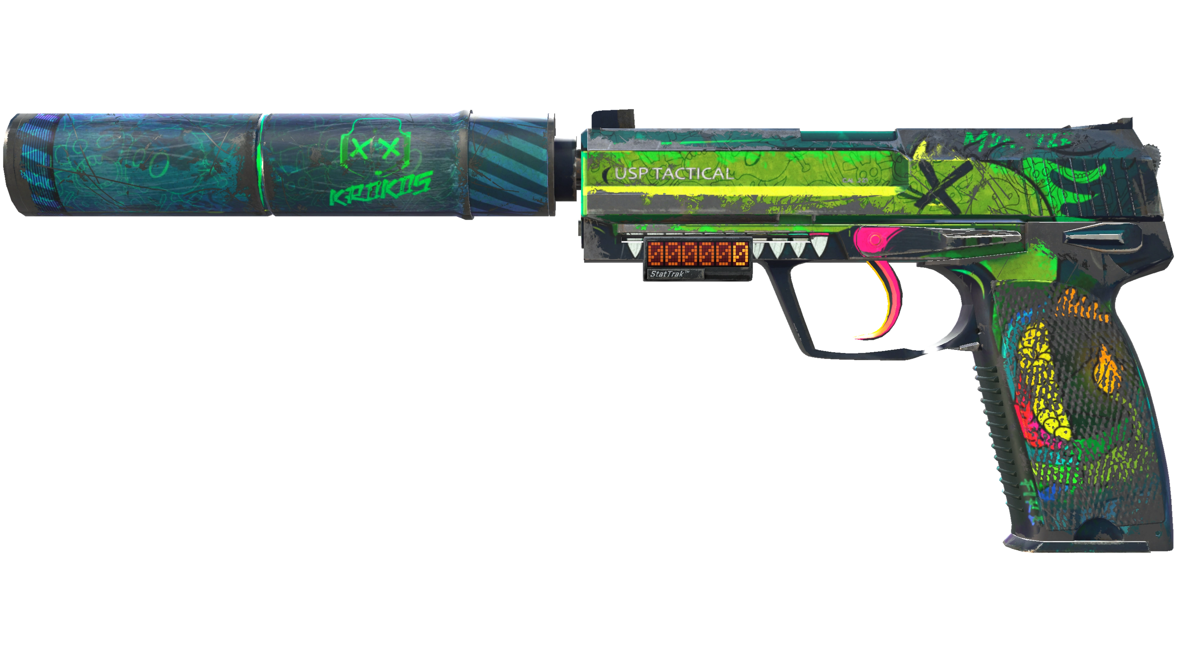 StatTrak™ USP-S | Monster Mashup (Well-Worn)