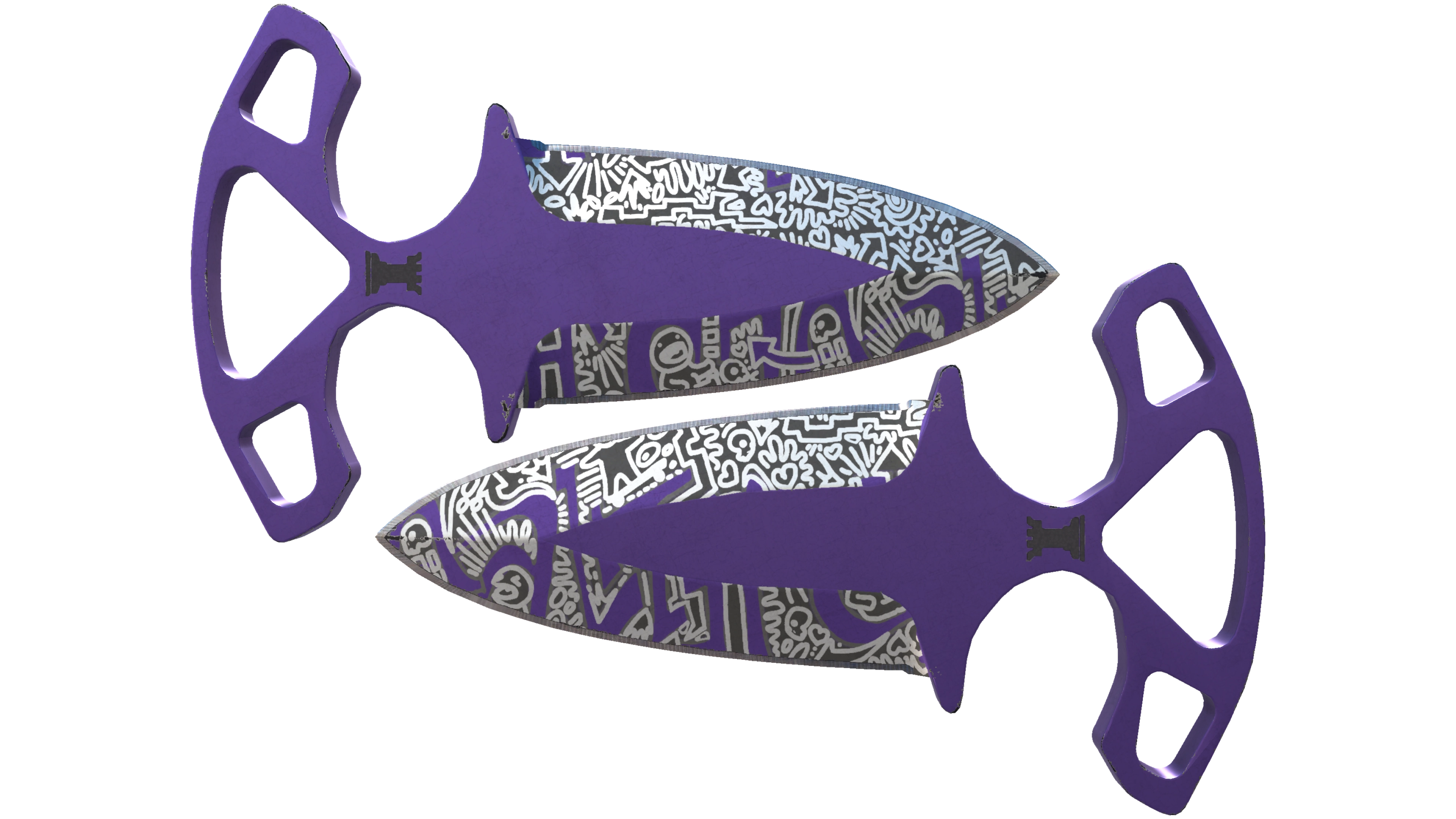 ★ StatTrak™ Shadow Daggers | Freehand (Field-Tested) thumbnail