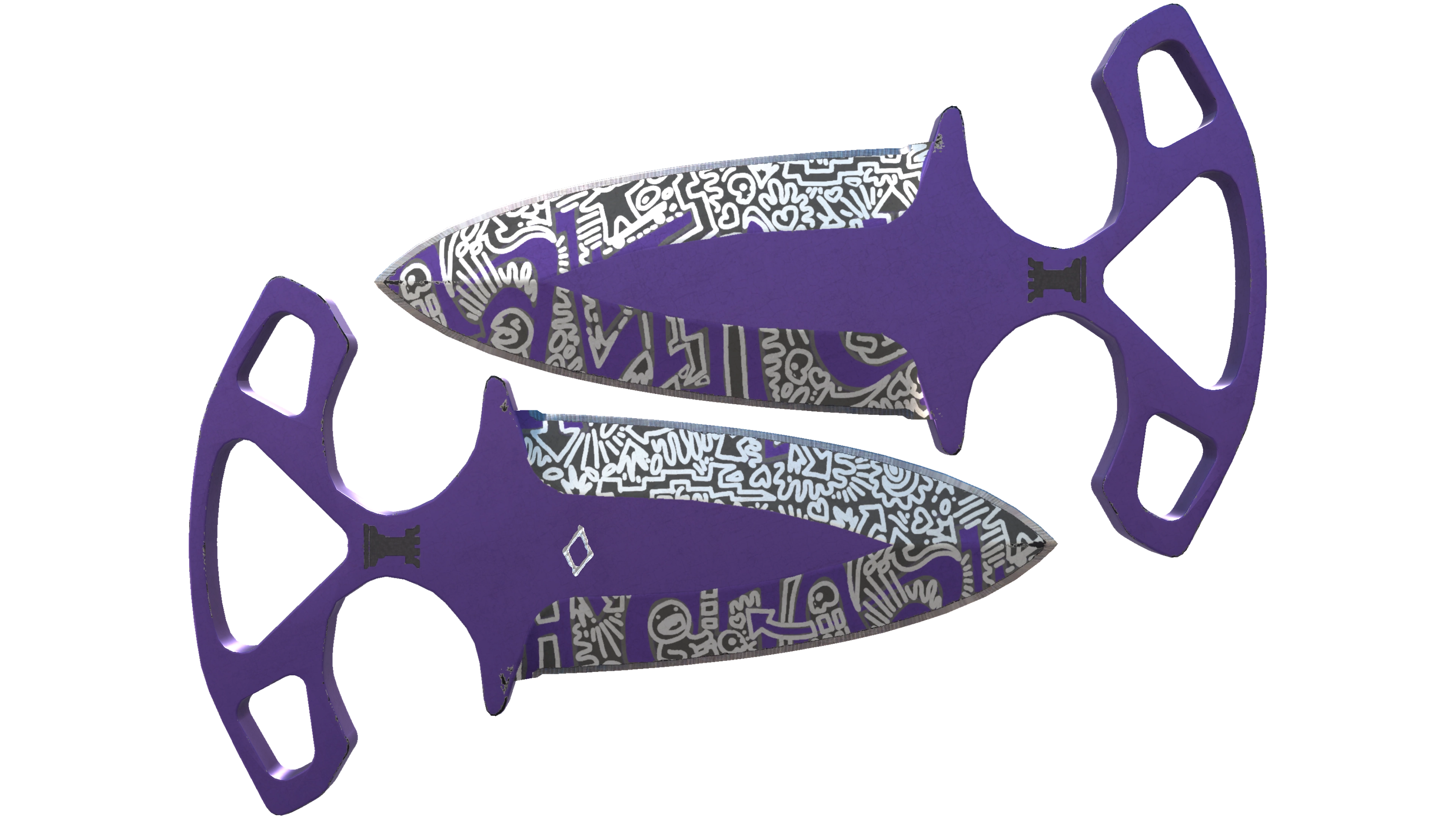 ★ StatTrak™ Shadow Daggers | Freehand (Field-Tested)