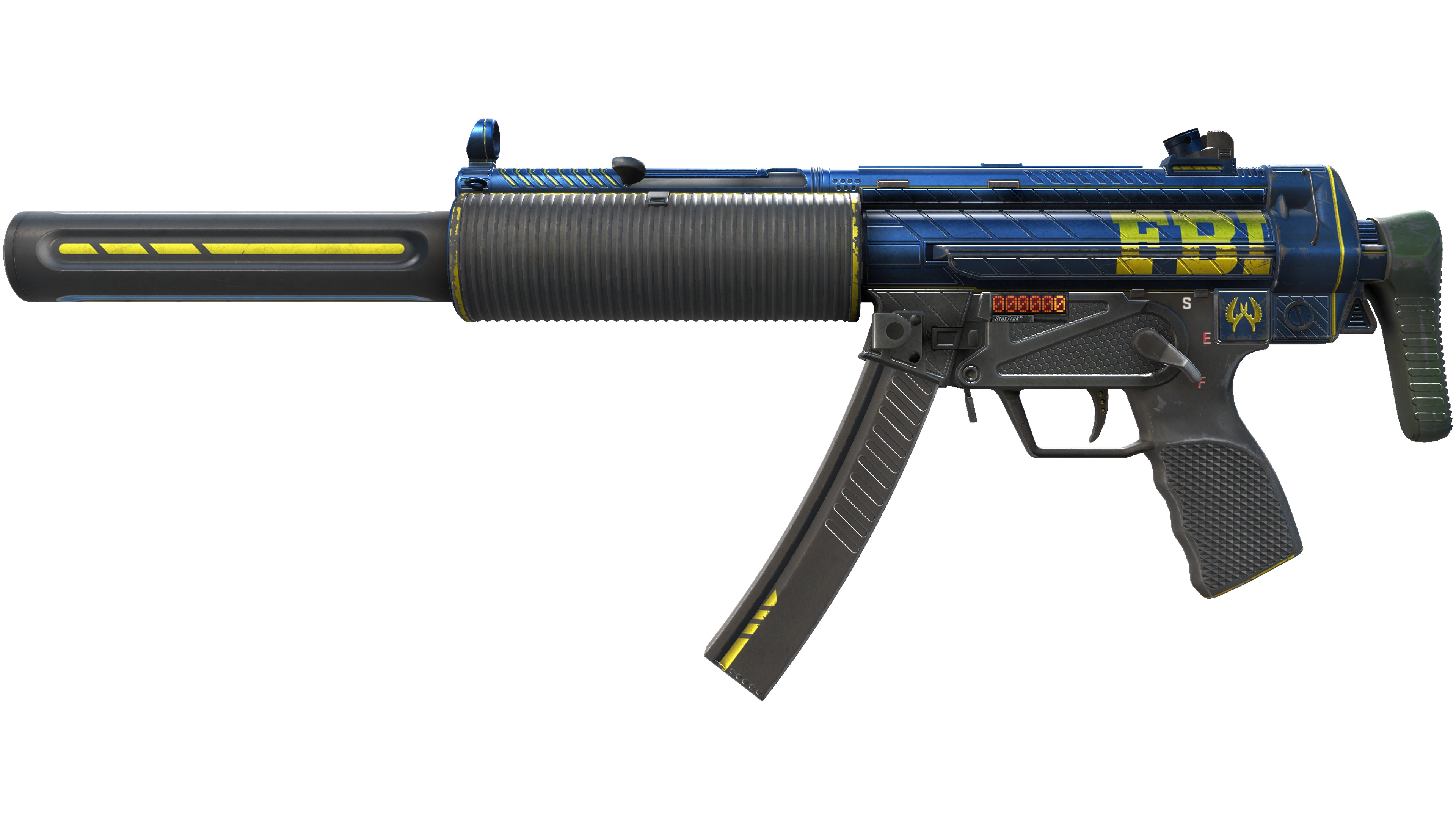 StatTrak™ MP5-SD | Agent (Well-Worn) thumbnail