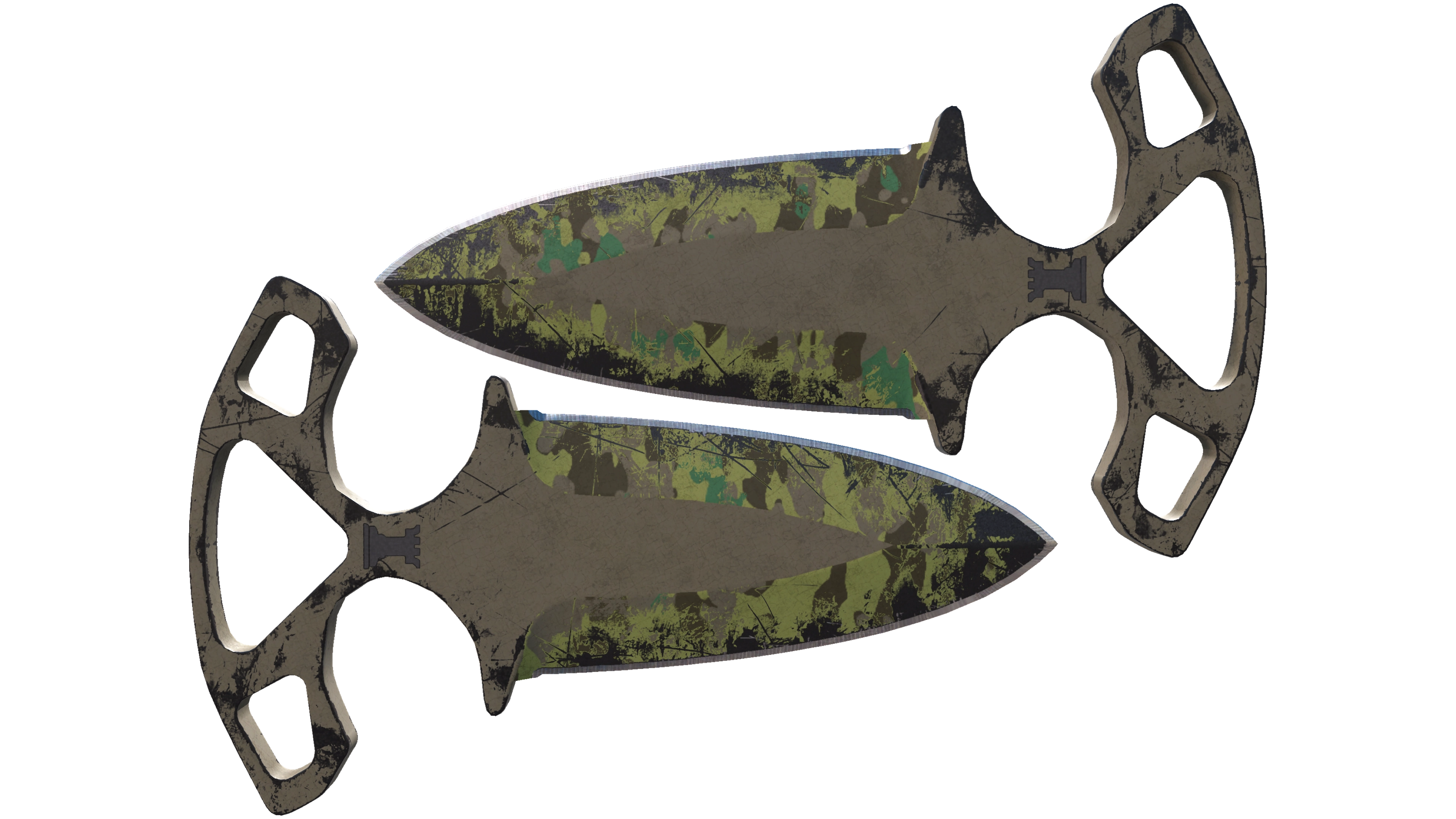 ★ Shadow Daggers | Boreal Forest (Battle-Scarred)