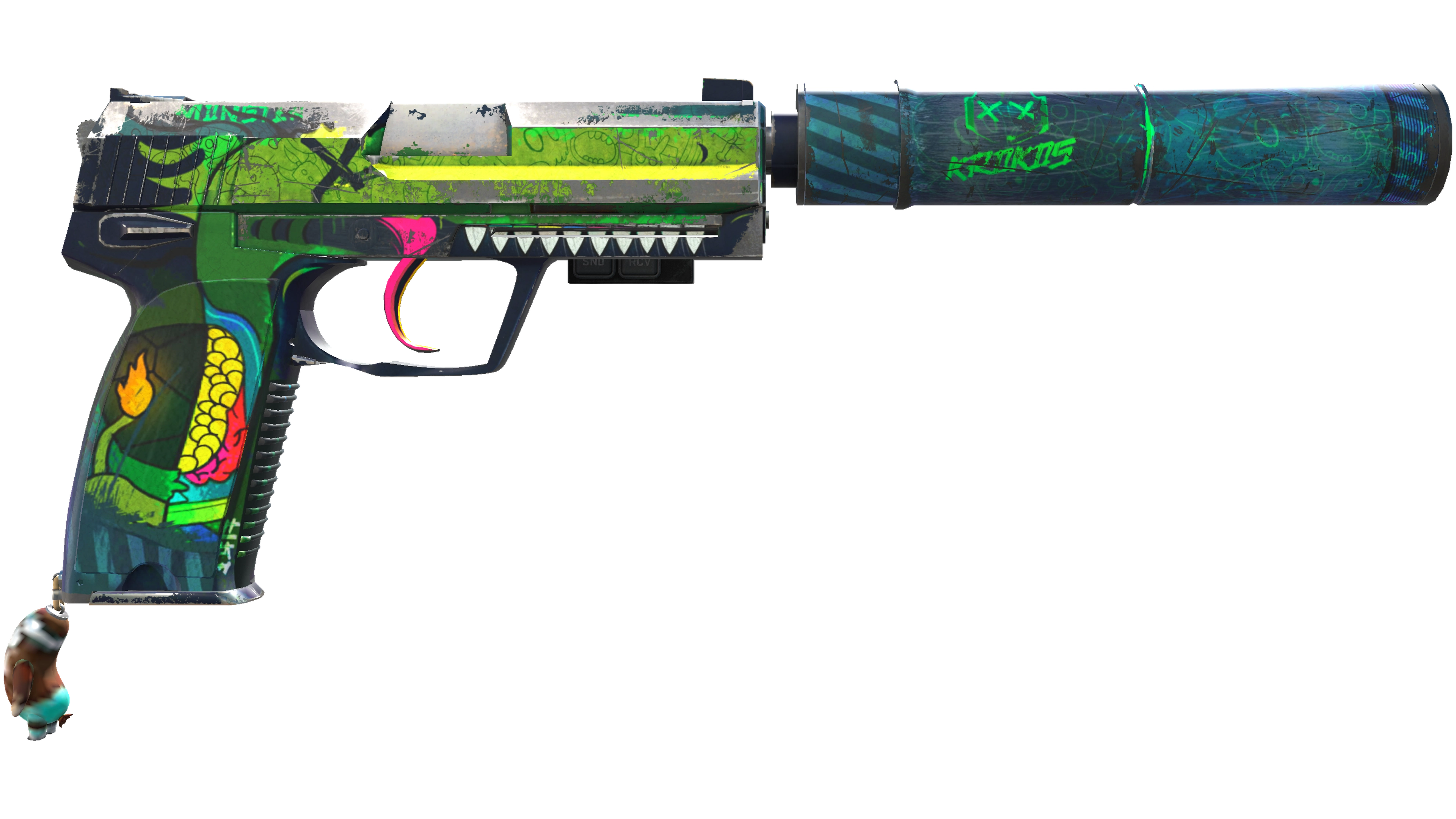 StatTrak™ USP-S | Monster Mashup (Well-Worn) thumbnail
