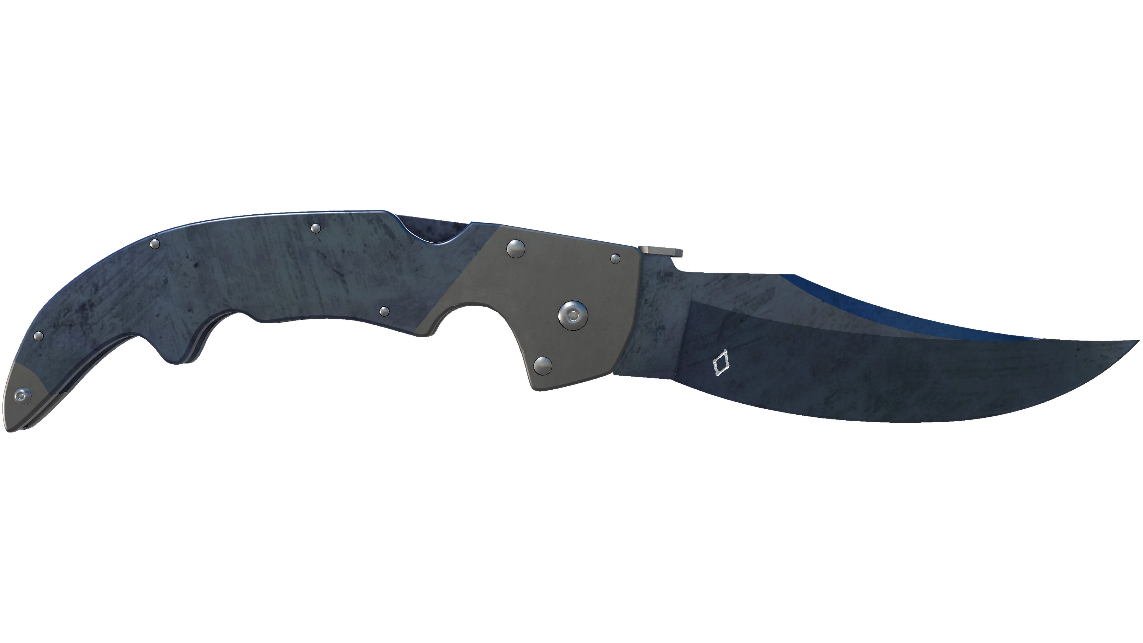 ★ StatTrak™ Falchion Knife | Blue Steel (Minimal Wear)