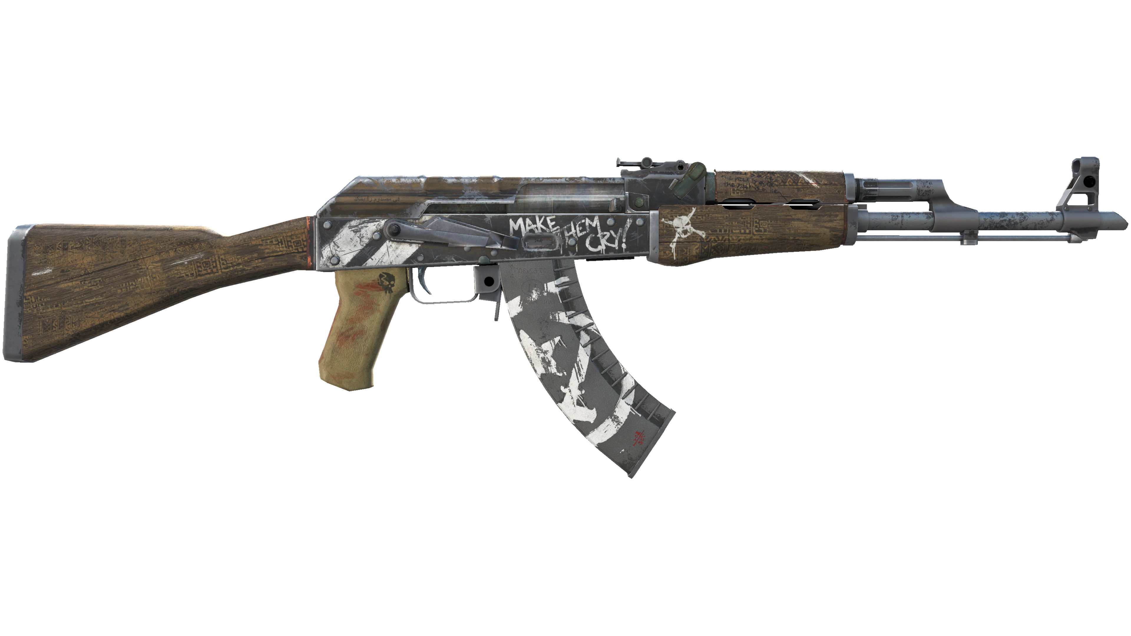 StatTrak™ AK-47 | Wasteland Rebel (Battle-Scarred) thumbnail