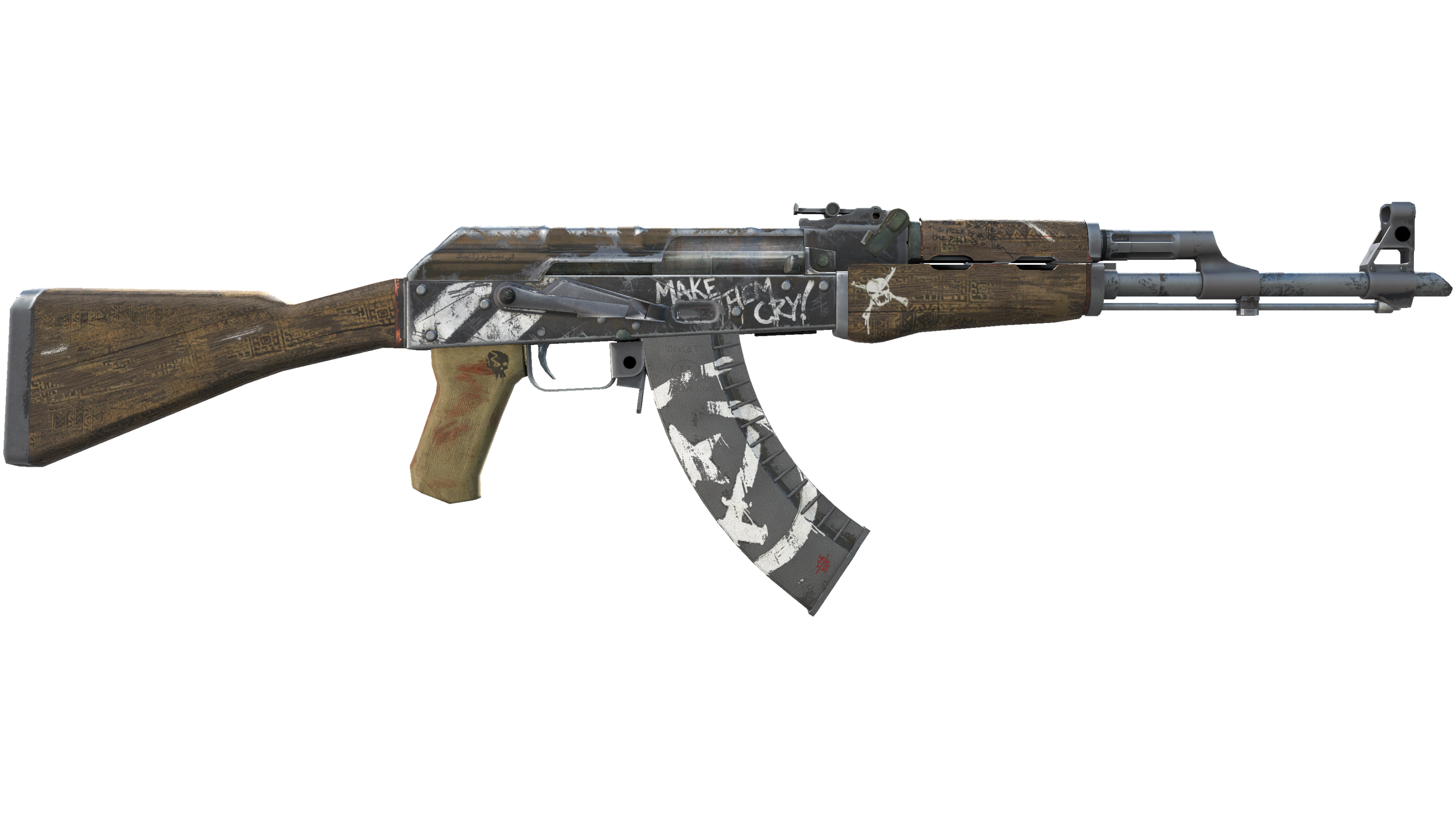 StatTrak™ AK-47 | Wasteland Rebel (Battle-Scarred) thumbnail