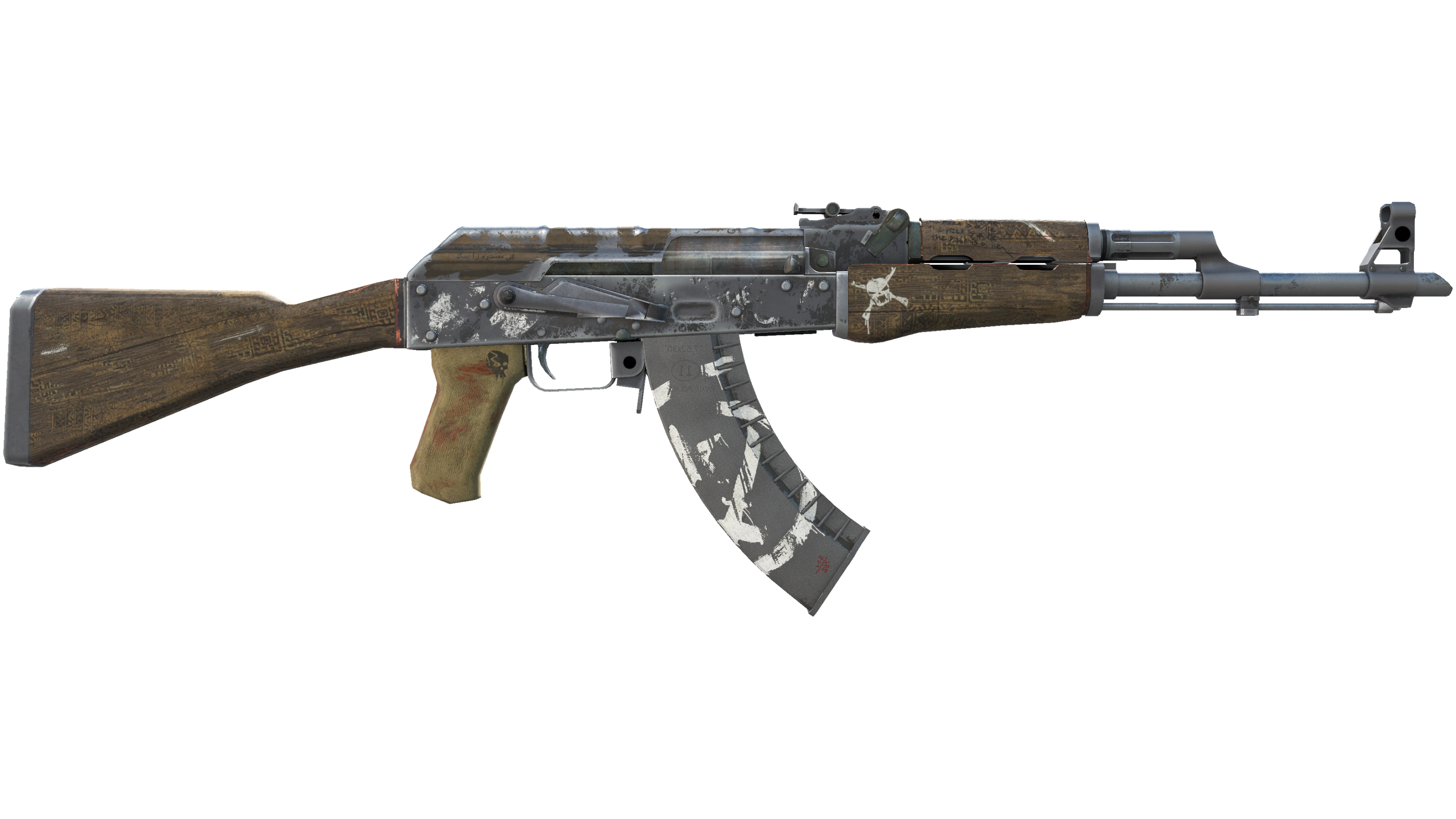 StatTrak™ AK-47 | Wasteland Rebel (Battle-Scarred) thumbnail