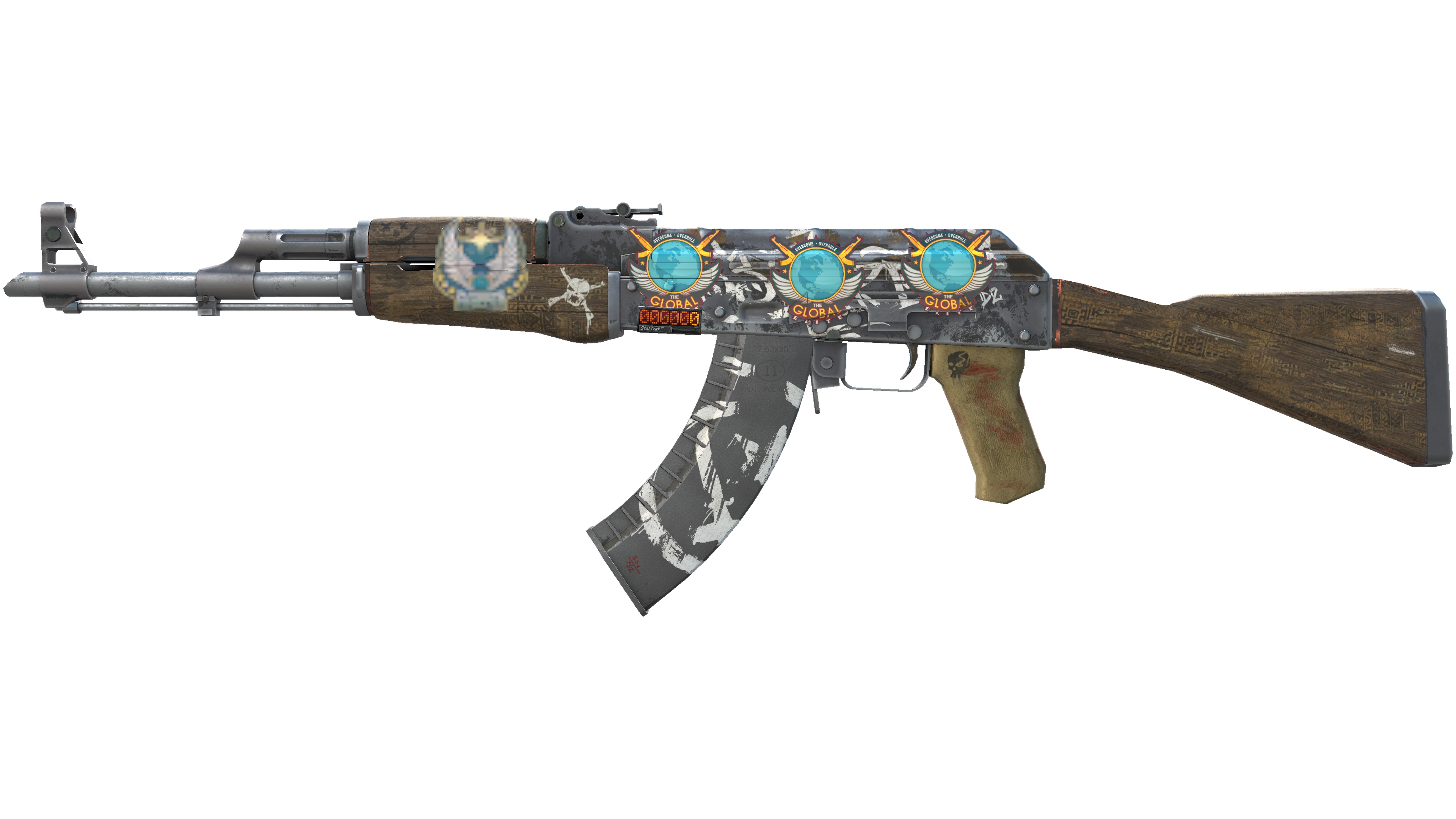 StatTrak™ AK-47 | Wasteland Rebel (Battle-Scarred)