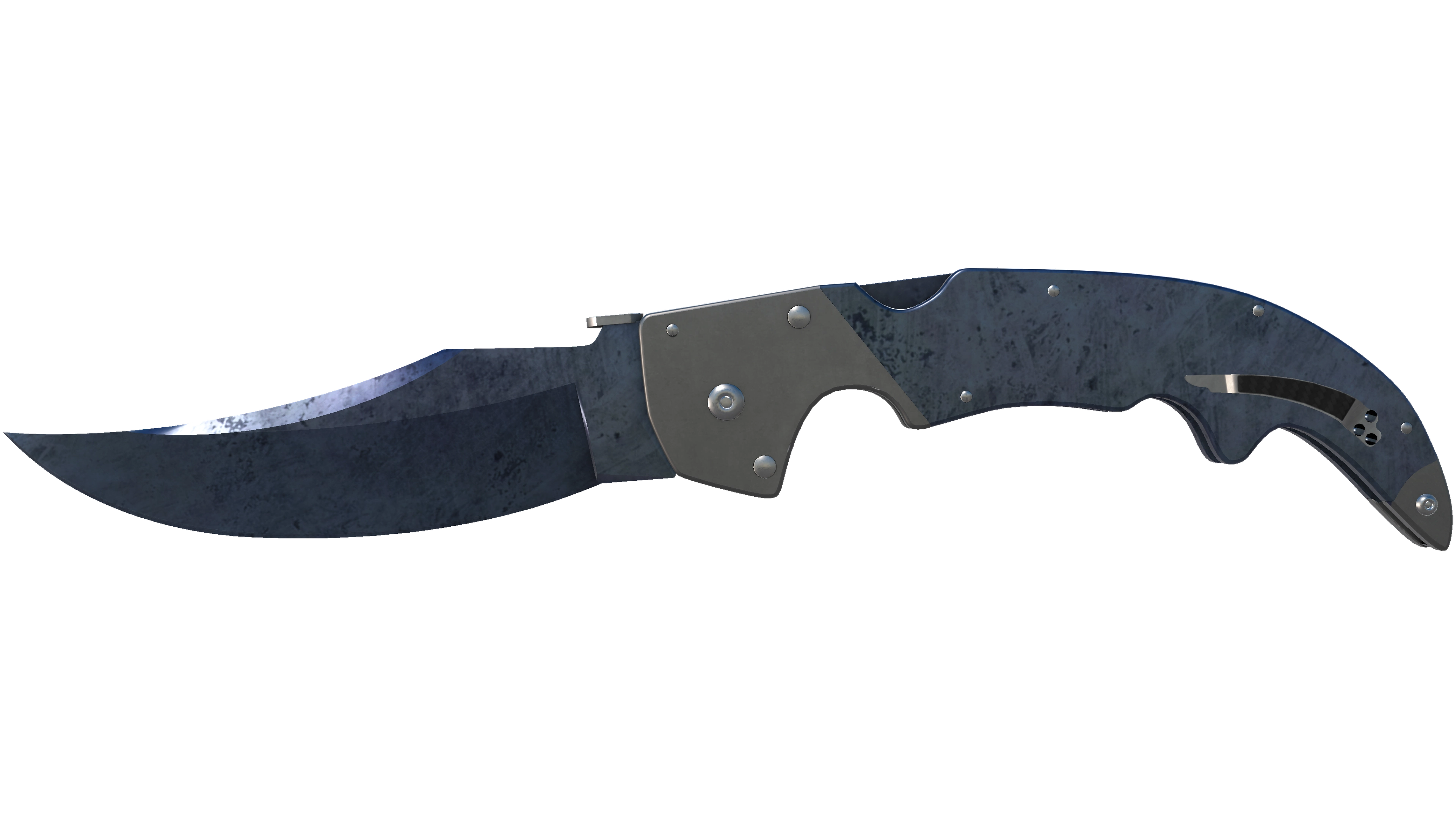 Миниатюра ★ StatTrak™ Falchion Knife | Blue Steel (Minimal Wear)