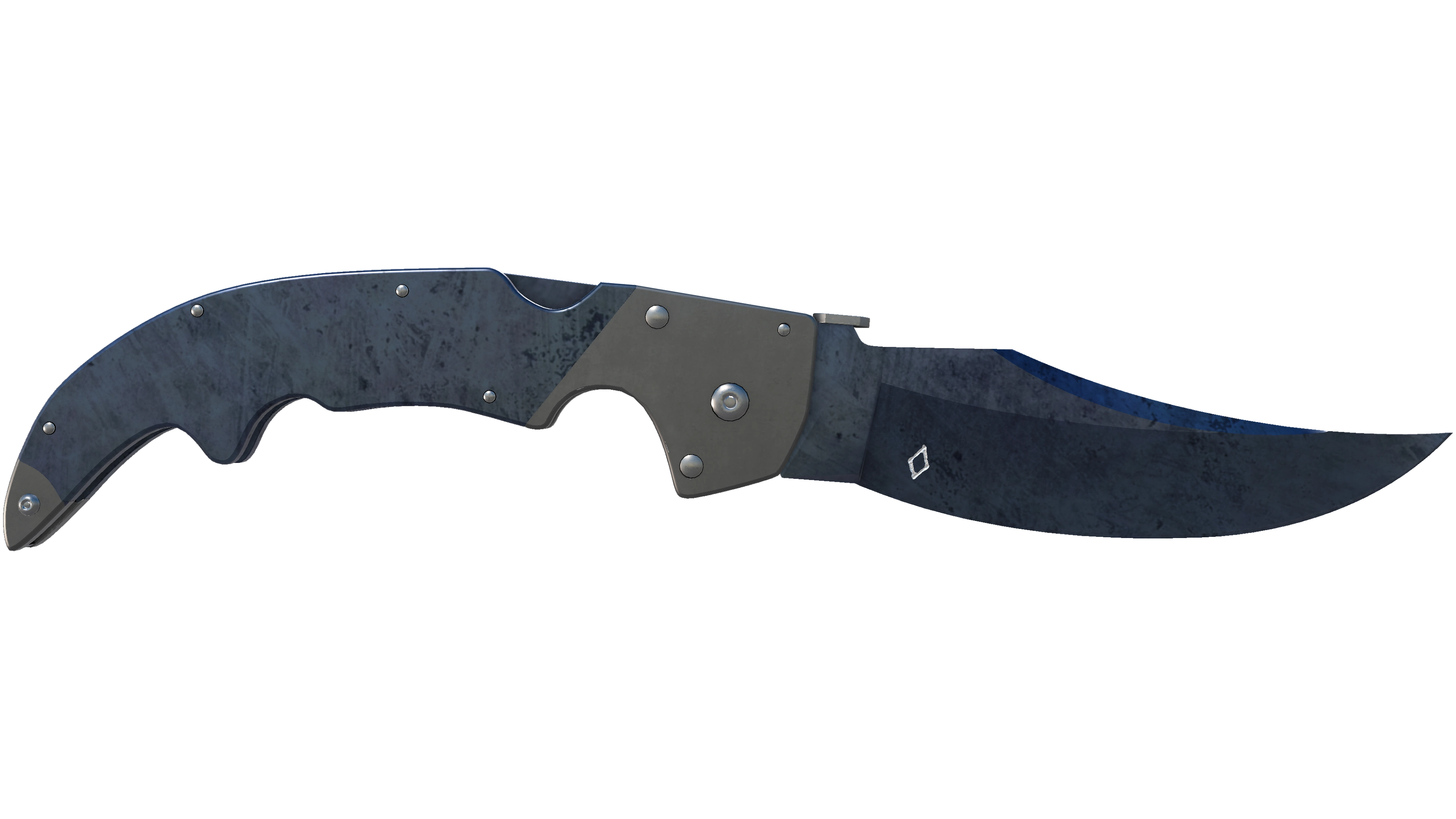 Миниатюра ★ StatTrak™ Falchion Knife | Blue Steel (Minimal Wear)