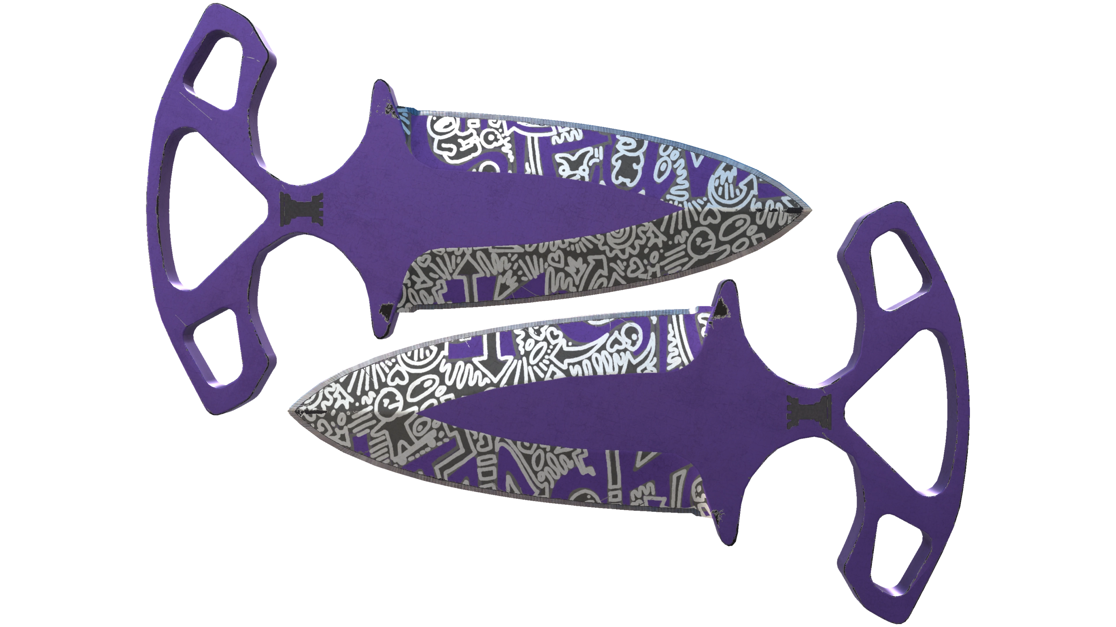 ★ StatTrak™ Shadow Daggers | Freehand (Field-Tested) 缩略图