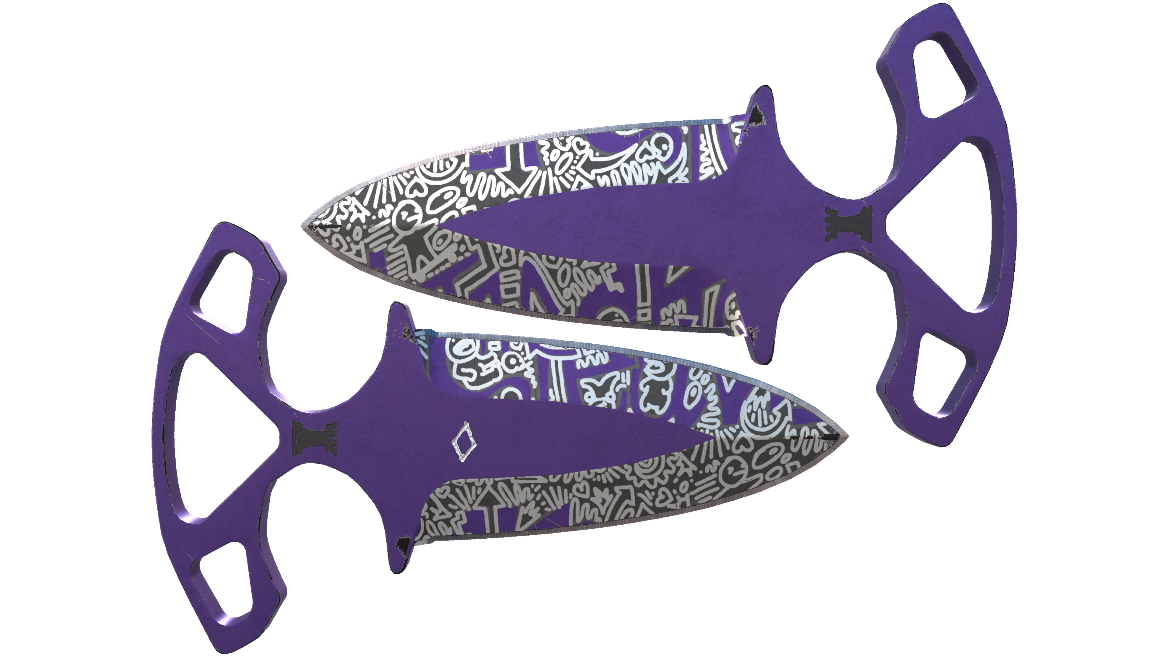 ★ StatTrak™ Shadow Daggers | Freehand (Field-Tested) 缩略图
