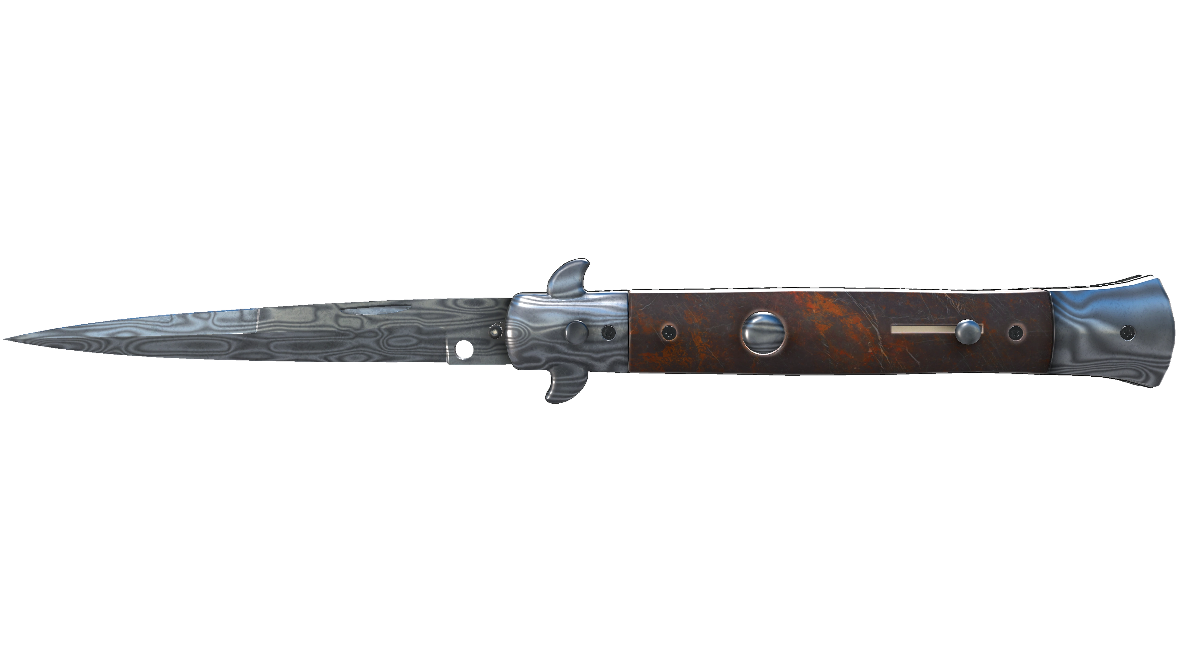 ★ StatTrak™ Stiletto Knife | Damascus Steel (Field-Tested) thumbnail