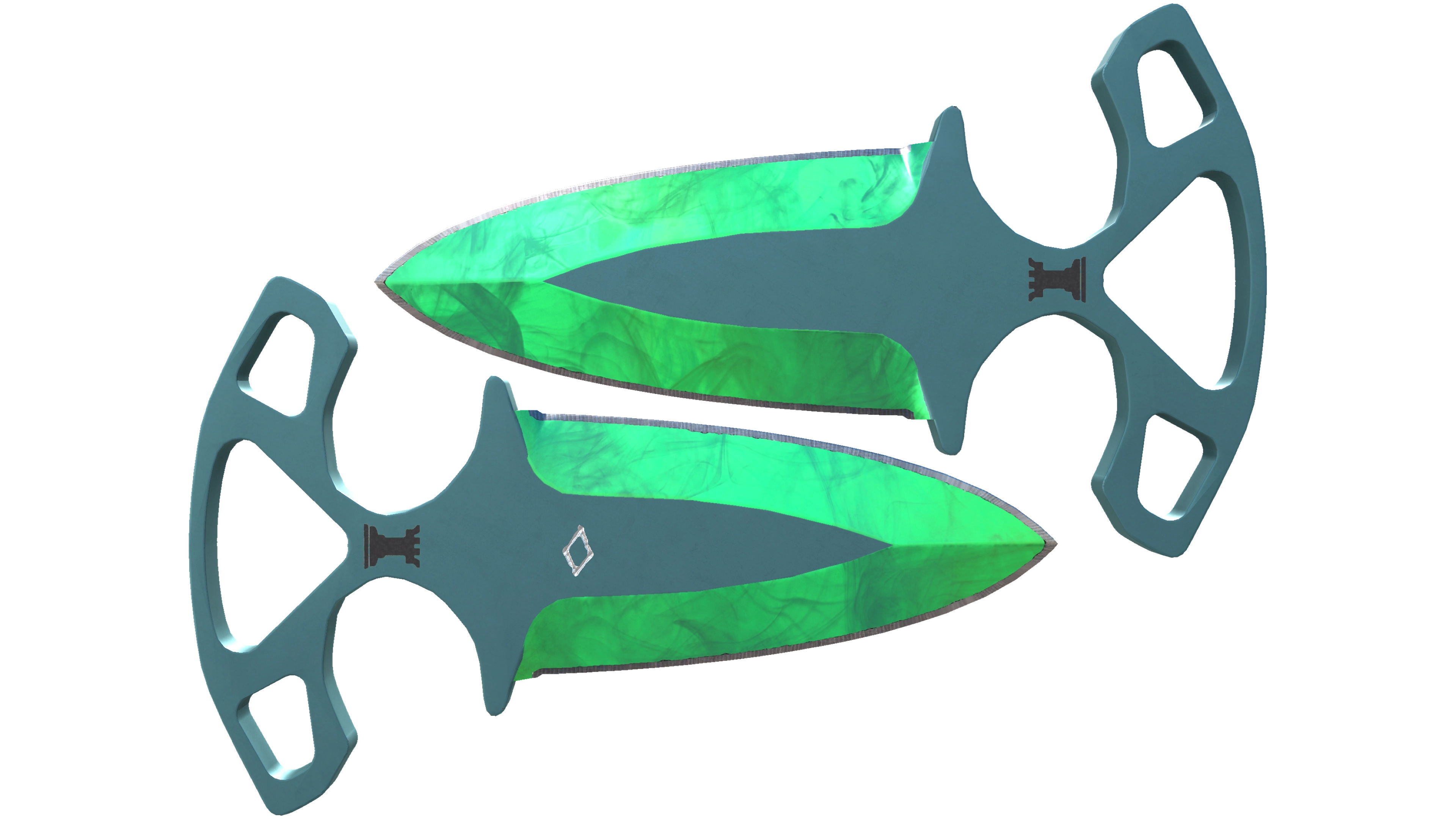 صورة مصغرة لـ ★ StatTrak™ Shadow Daggers | Gamma Doppler (Factory New)