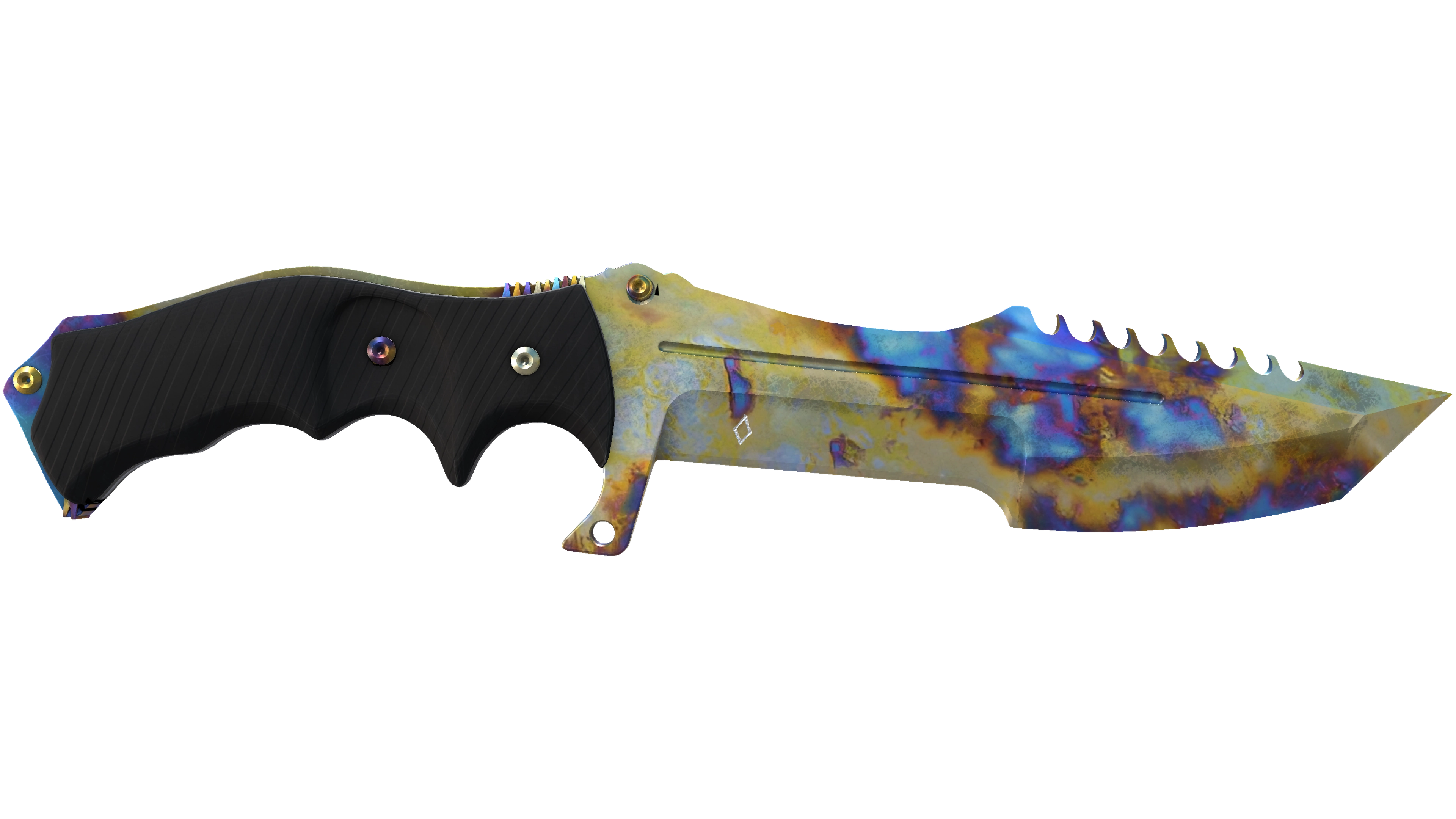 ★ StatTrak™ Huntsman Knife | Case Hardened (Minimal Wear)