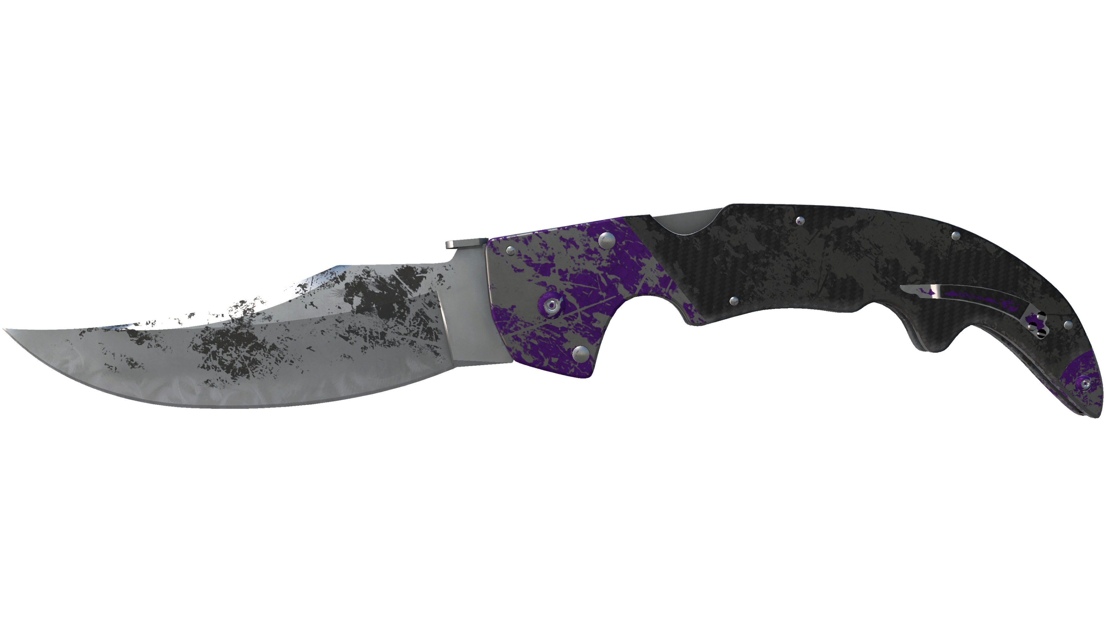 ★ StatTrak™ Falchion Knife | Ultraviolet (Battle-Scarred) thumbnail