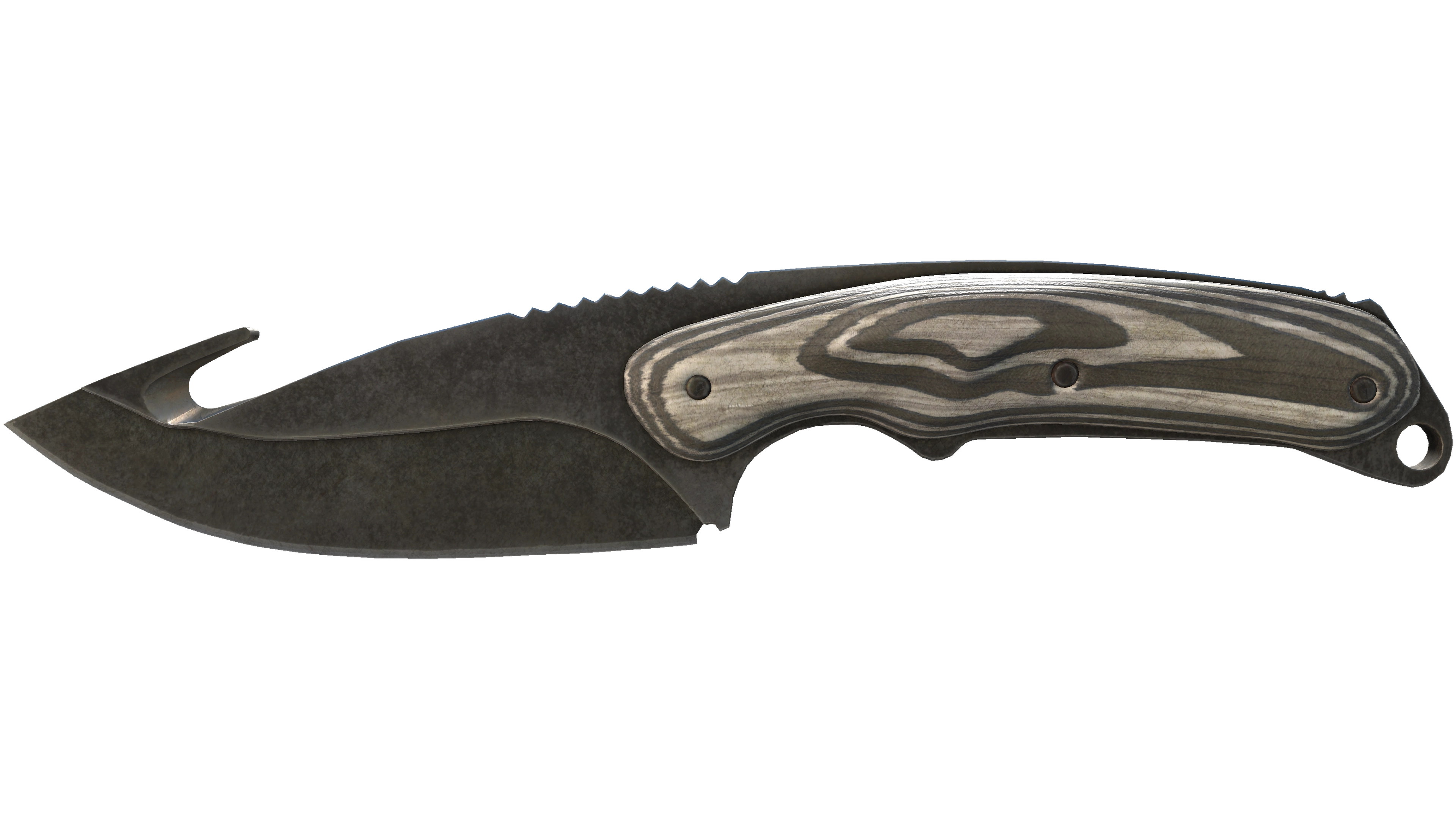 ★ StatTrak™ Gut Knife | Black Laminate (Battle-Scarred) 缩略图