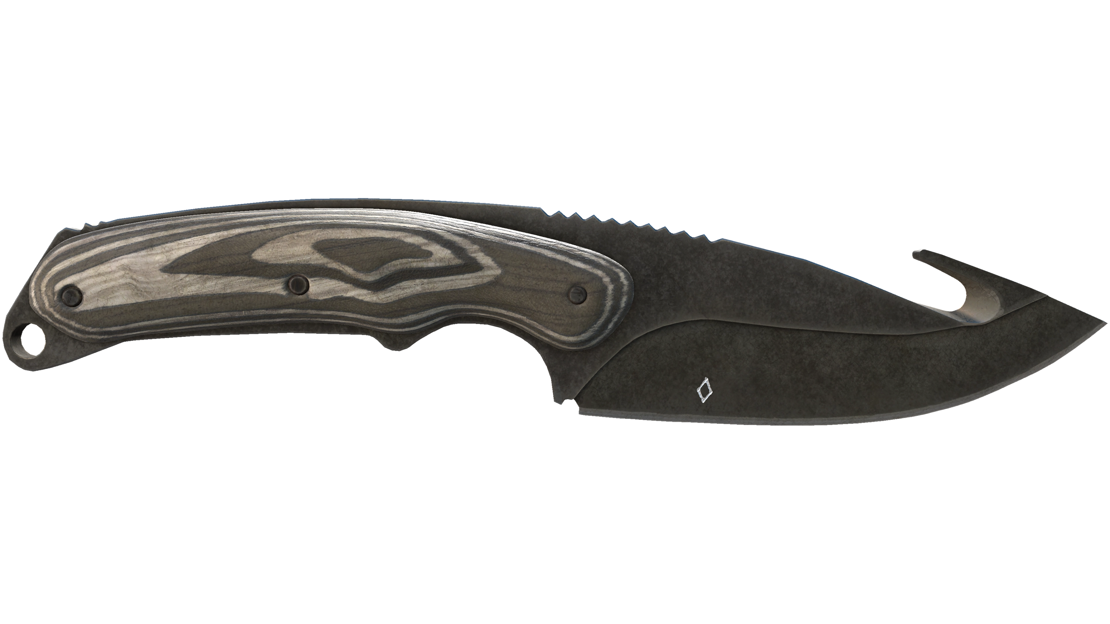 ★ StatTrak™ Gut Knife | Black Laminate (Battle-Scarred) 缩略图