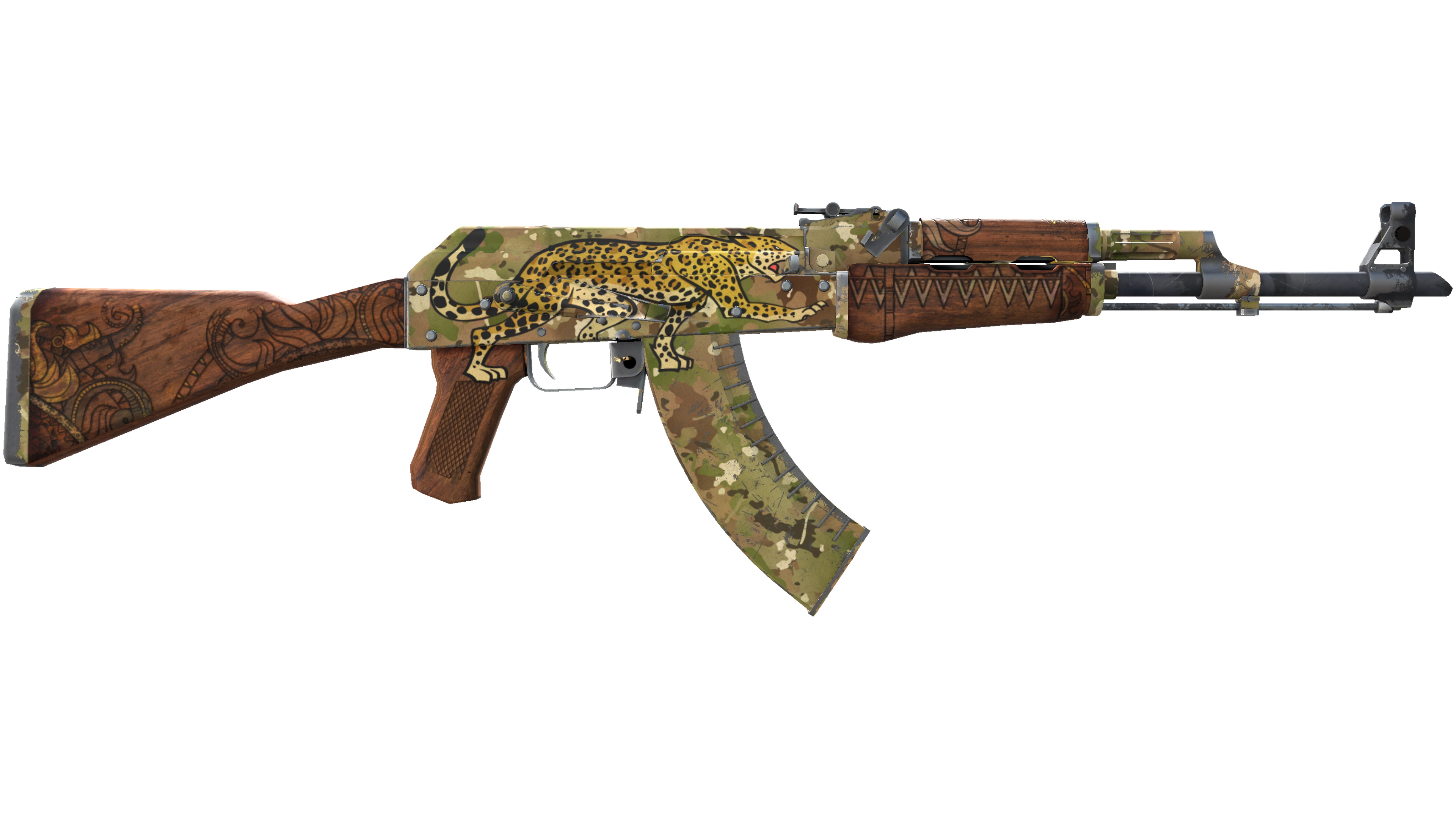 Souvenir AK-47 | Panthera onca (Well-Worn) thumbnail