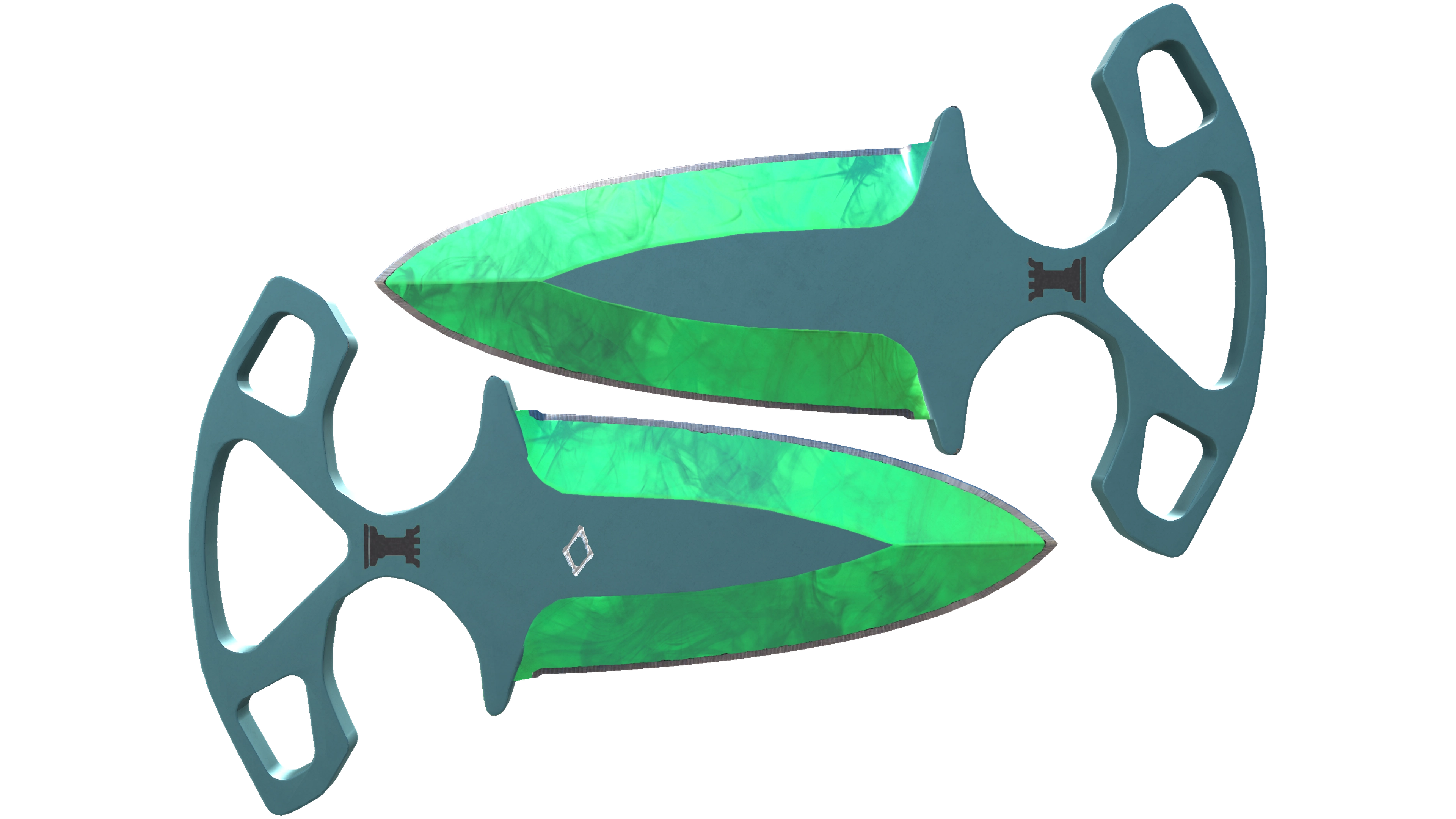 صورة مصغرة لـ ★ StatTrak™ Shadow Daggers | Gamma Doppler (Factory New)