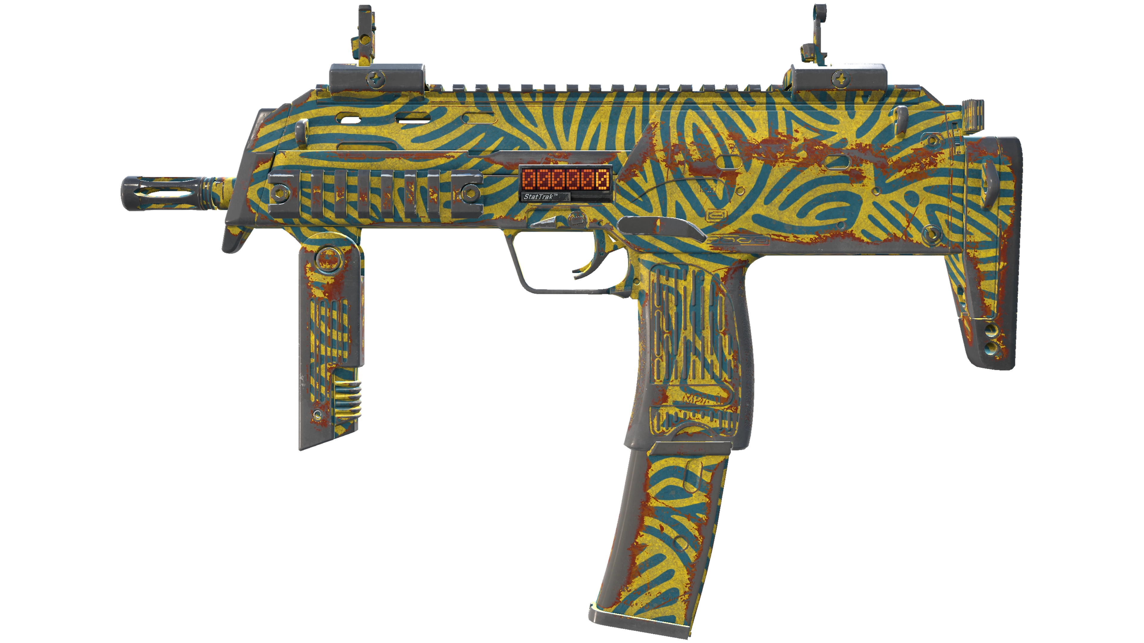 StatTrak™ MP7 | Akoben (Well-Worn)