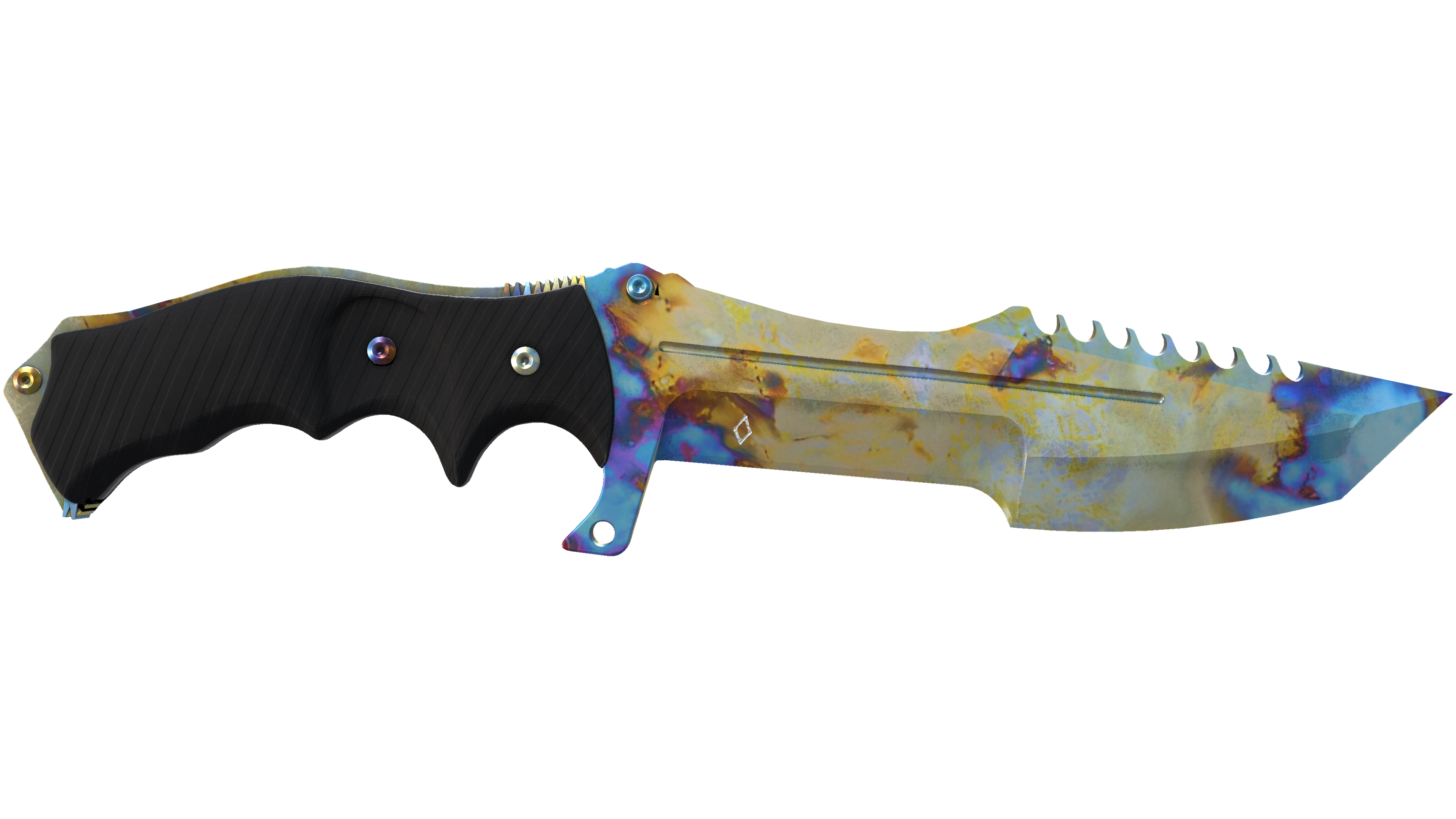 ★ StatTrak™ Huntsman Knife | Case Hardened (Minimal Wear)