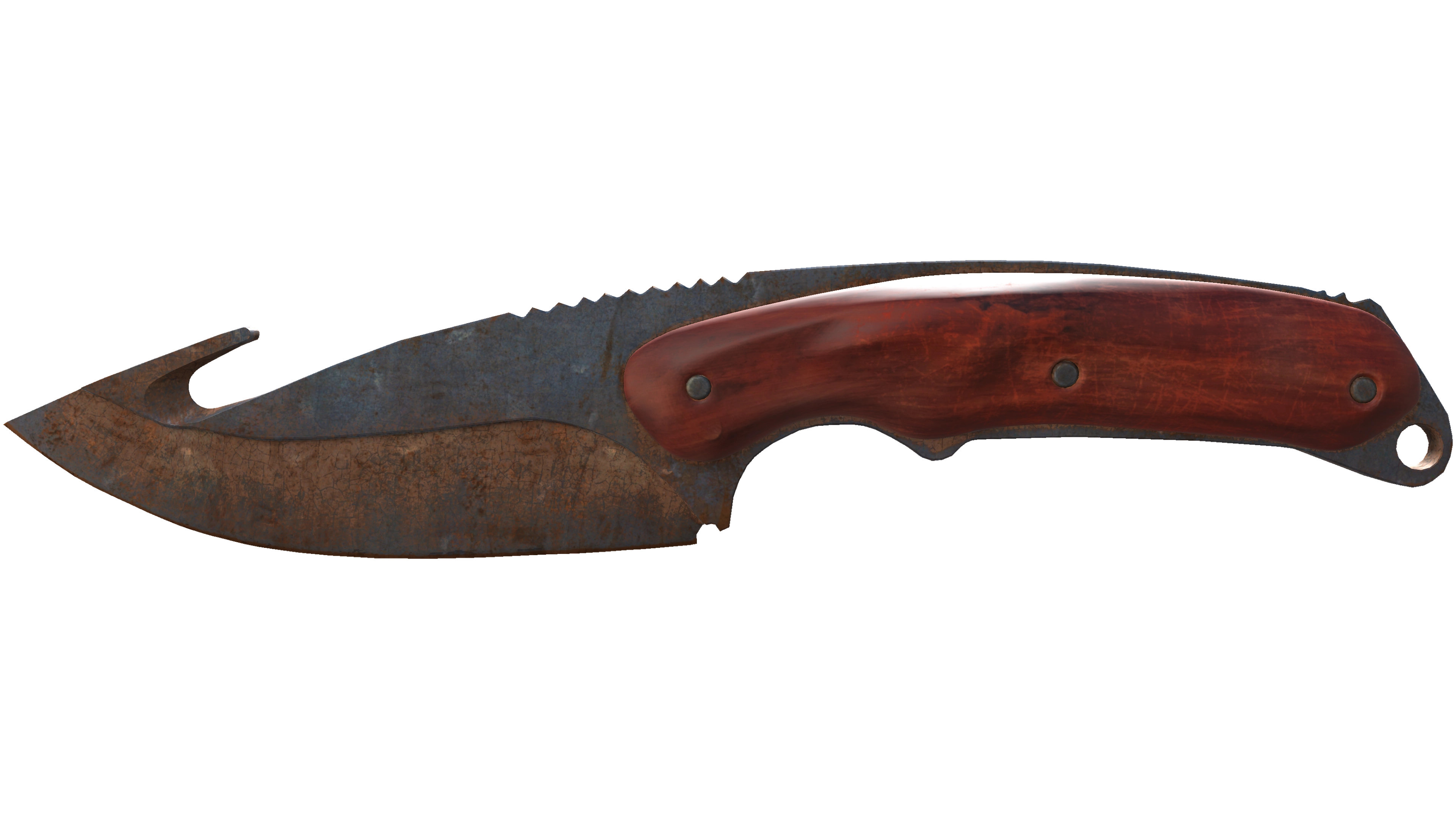 صورة مصغرة لـ ★ StatTrak™ Gut Knife | Rust Coat (Battle-Scarred)